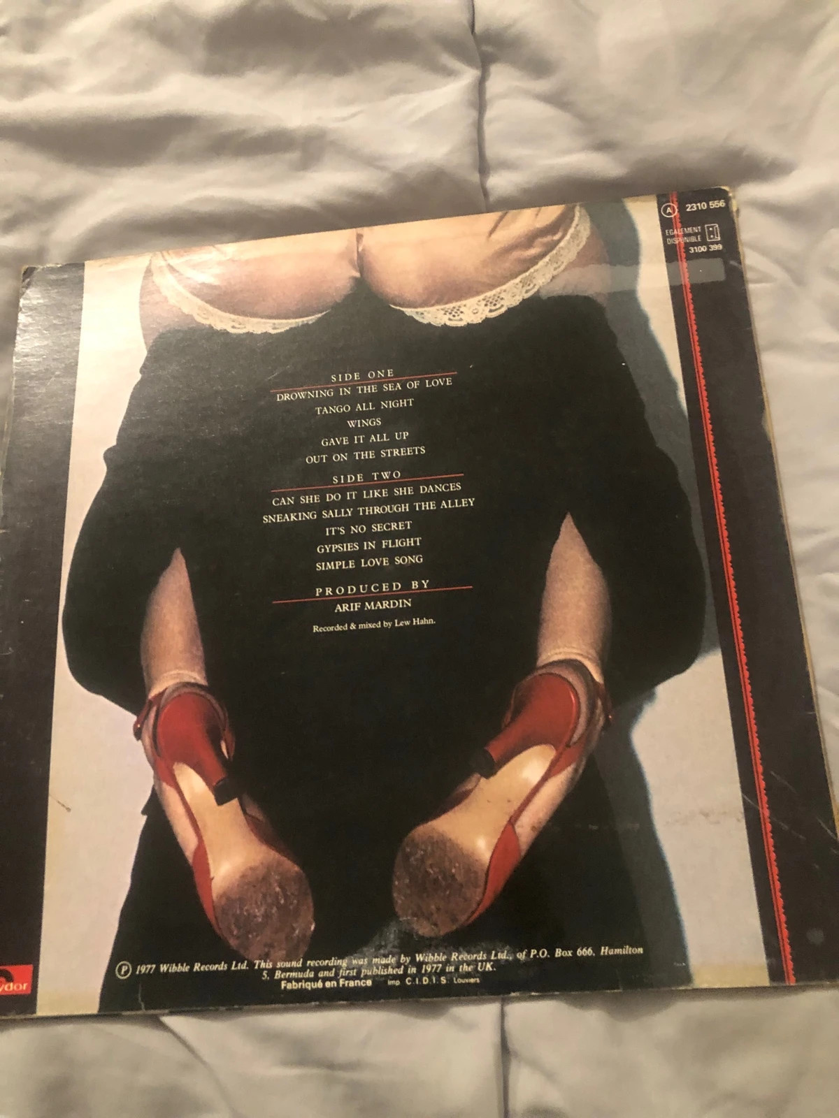 Vinyle 33T Ringo Starr - Ringo the 4th (1977) Album Solo Beatles Vintage 2