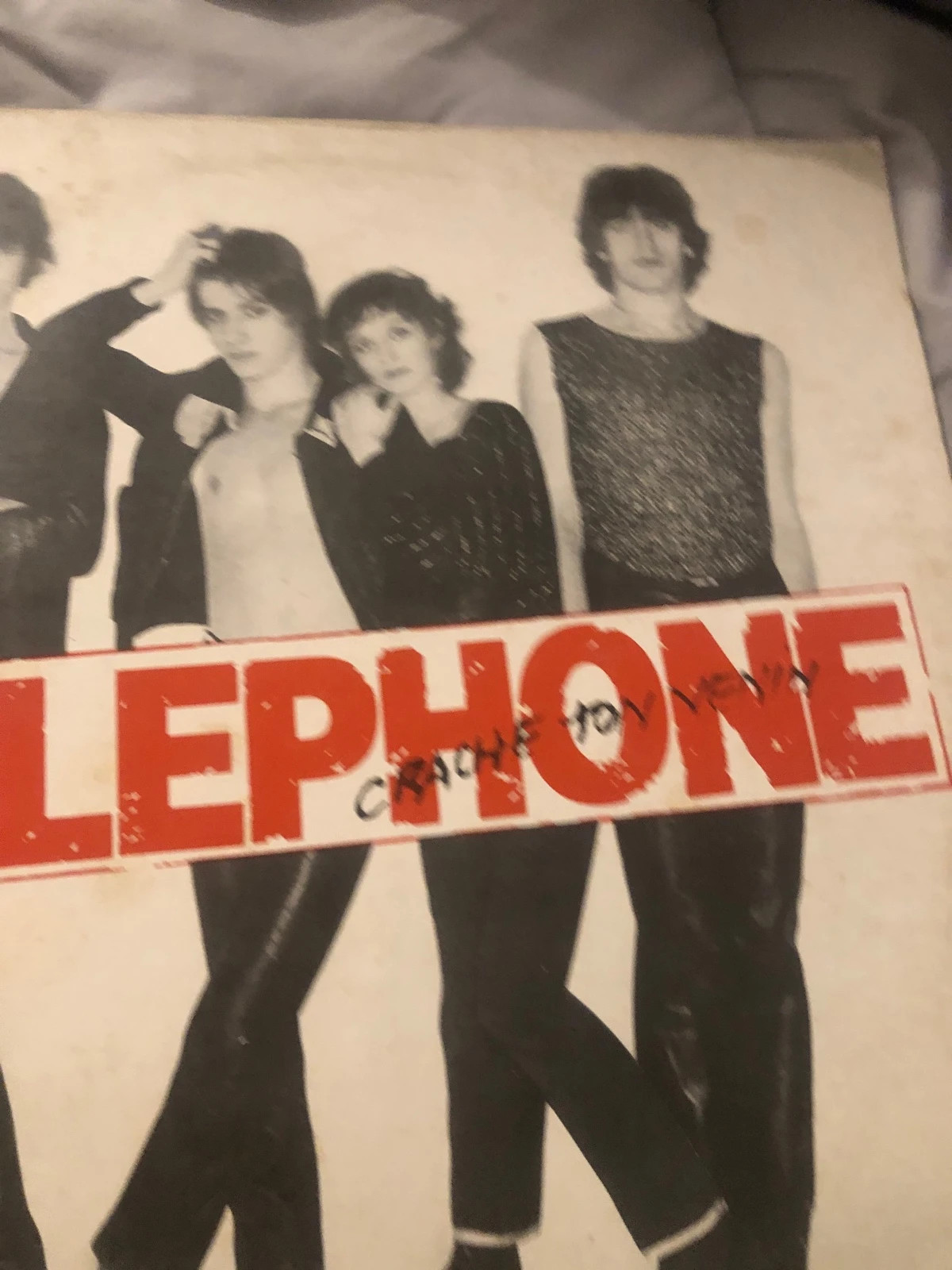 Vinyle 33T Téléphone - Crache Ton Venin (1979) Album Rock Français Original 2