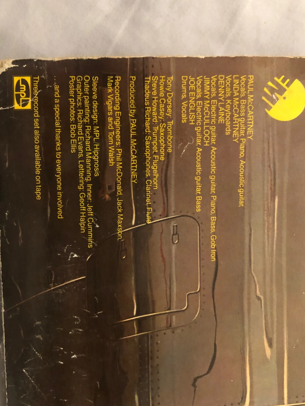 Triple Vinyle 33T Wings - Wings Over America (1976) Paul McCartney Import 4