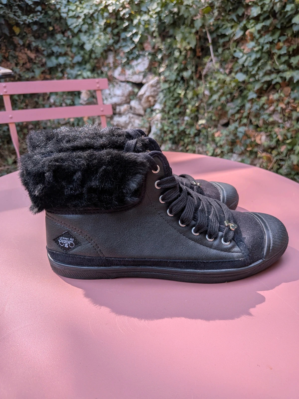 Baskets noire – Le Temps des Cerises – taille 38 4
