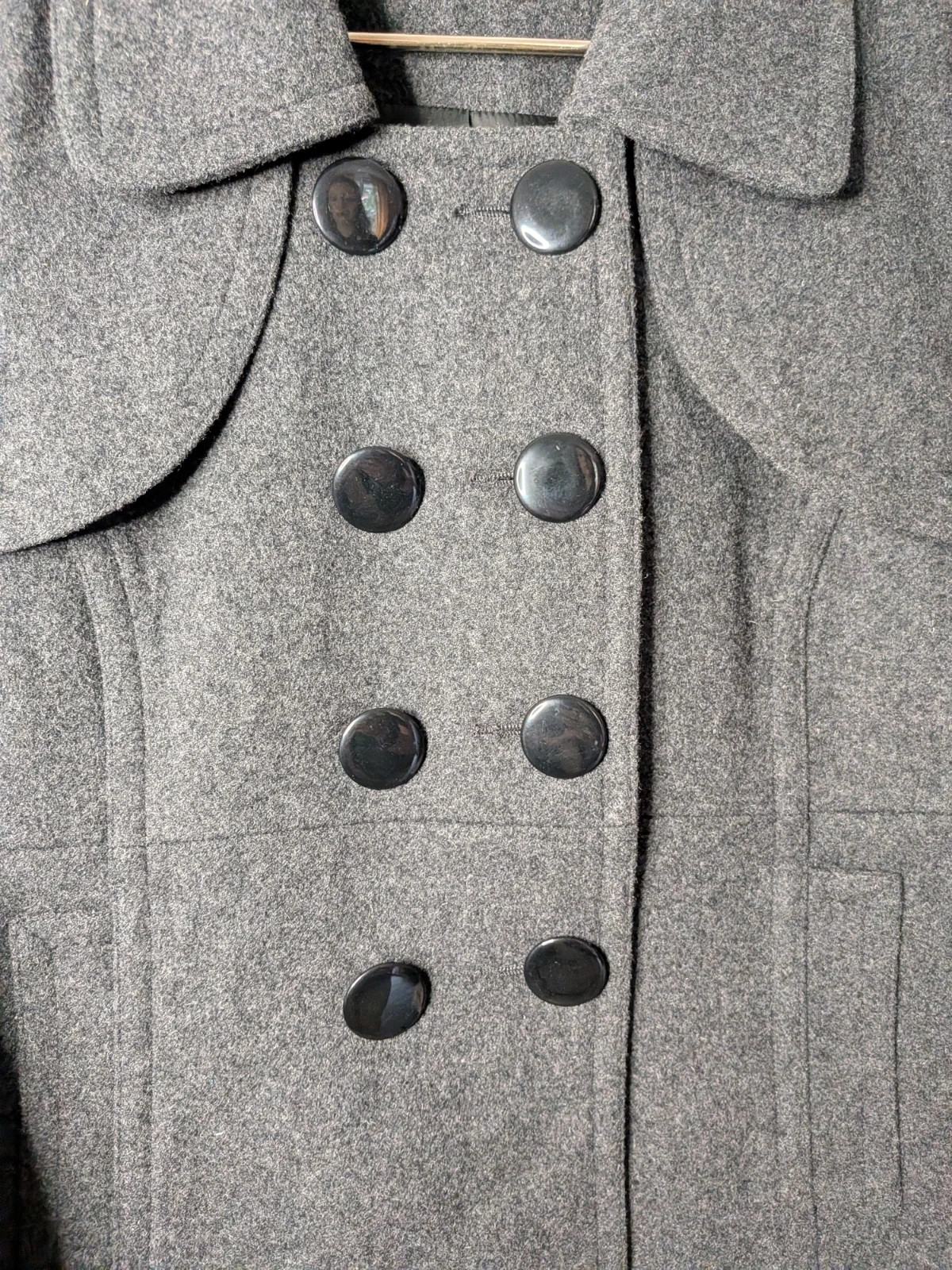 Caban gris – 123 – taille M / 38 / 10 3