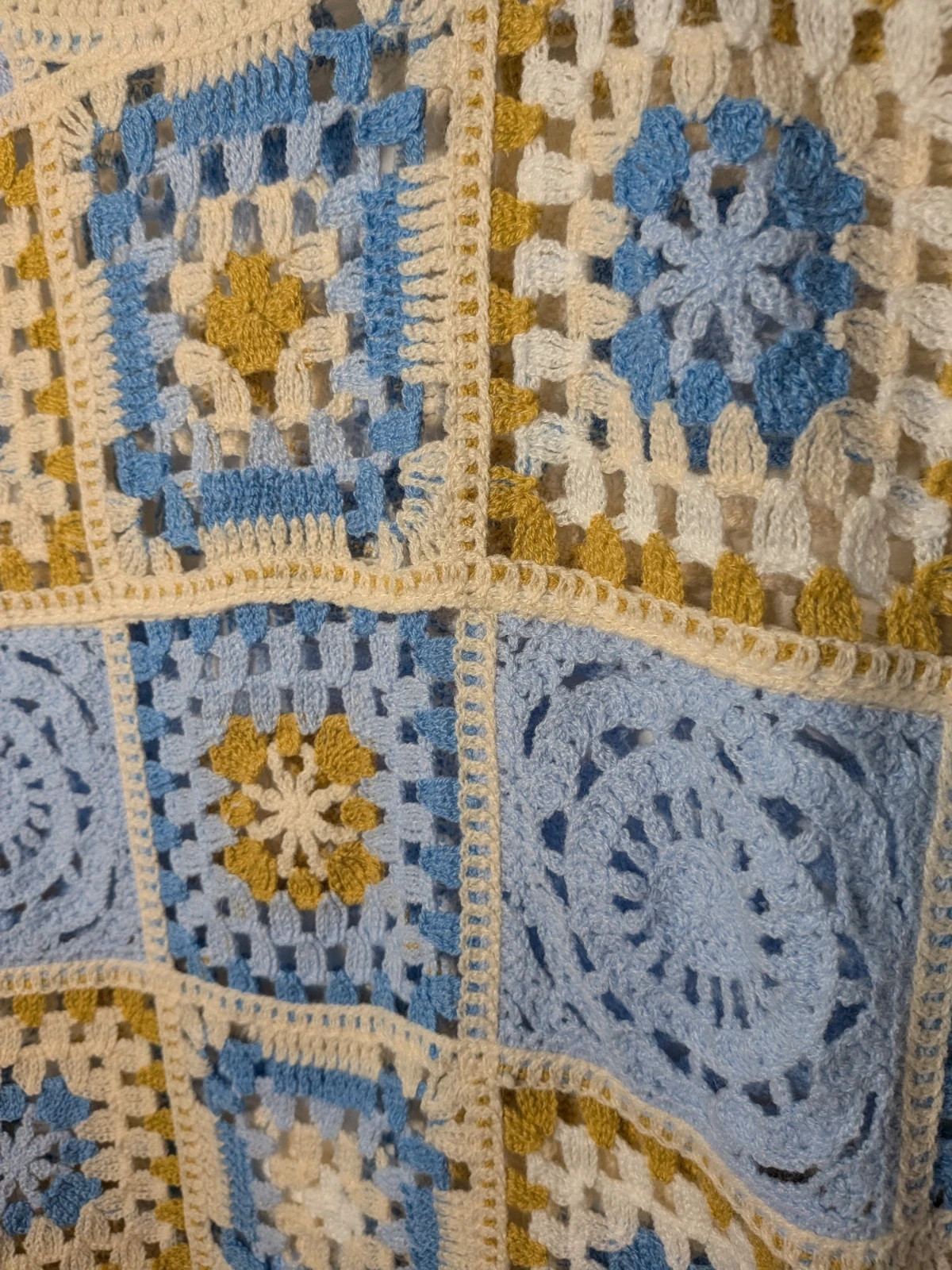 Pull "Granny Square" – Inconnu – taille M / 38 / 10 5