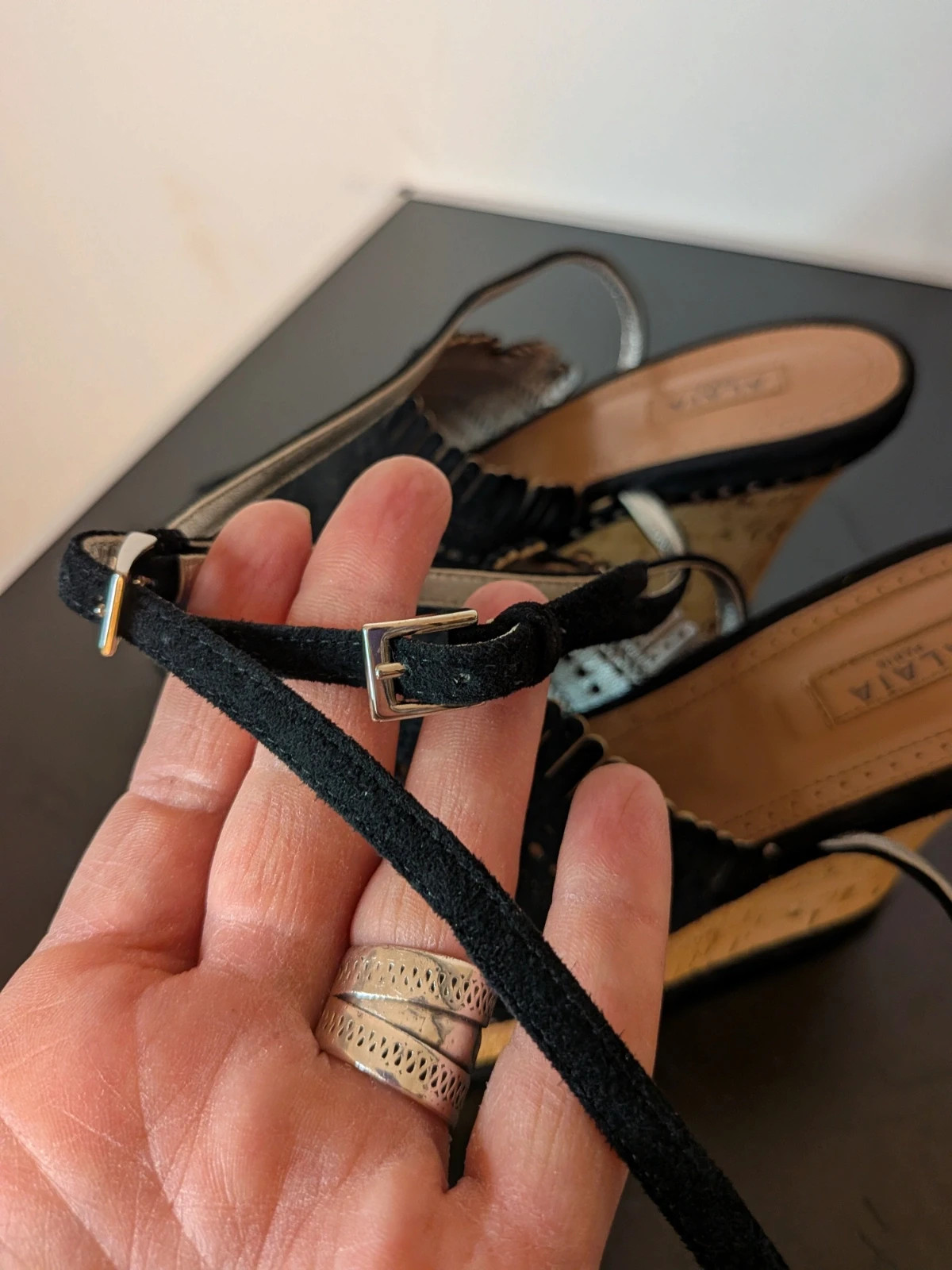 Sandales compensées – Alaïa – taille 36 2