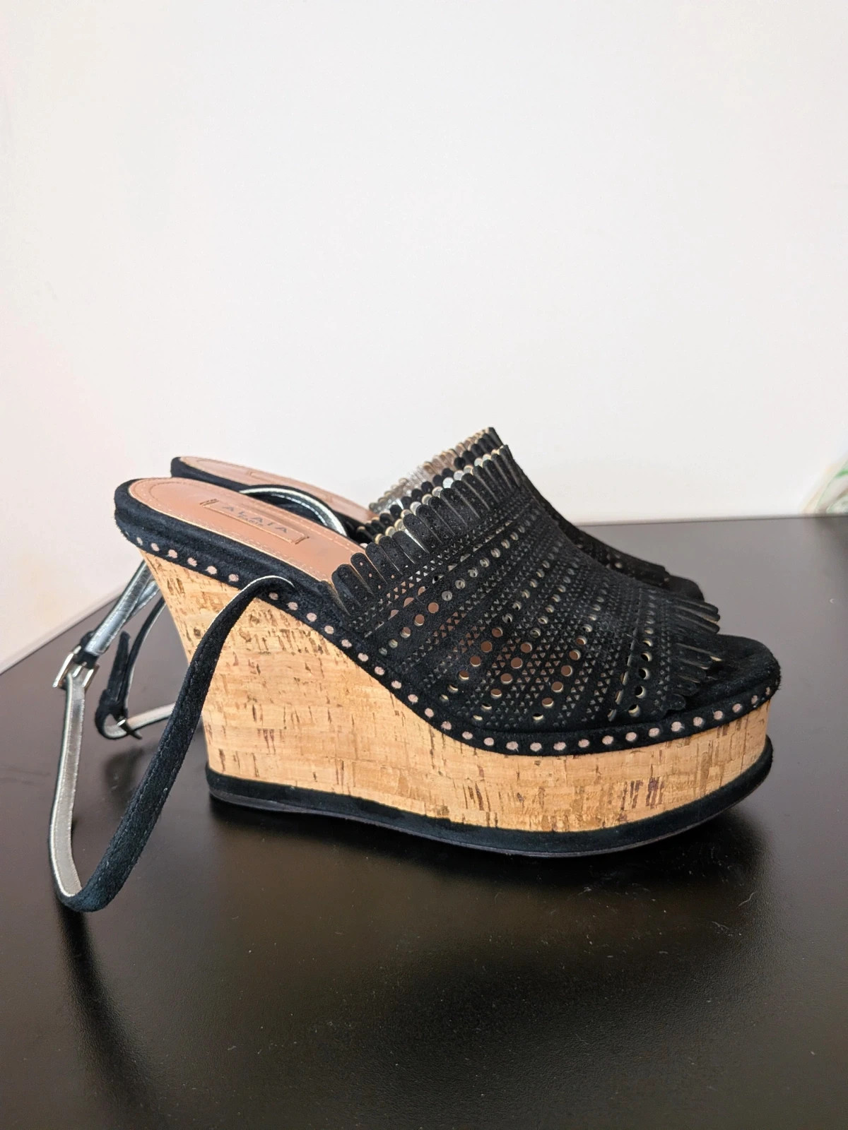Sandales compensées – Alaïa – taille 36 5