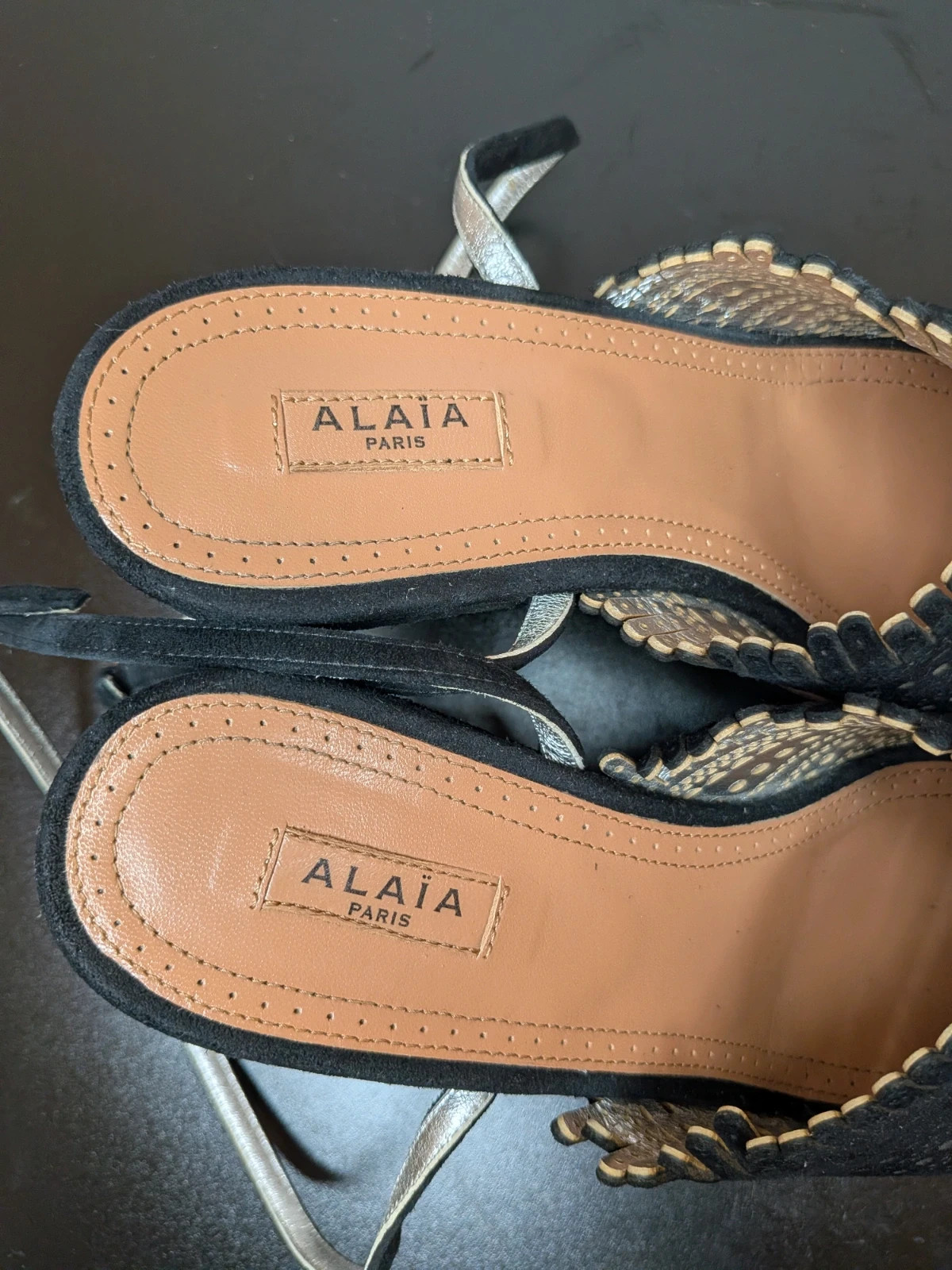 Sandales compensées – Alaïa – taille 36 4