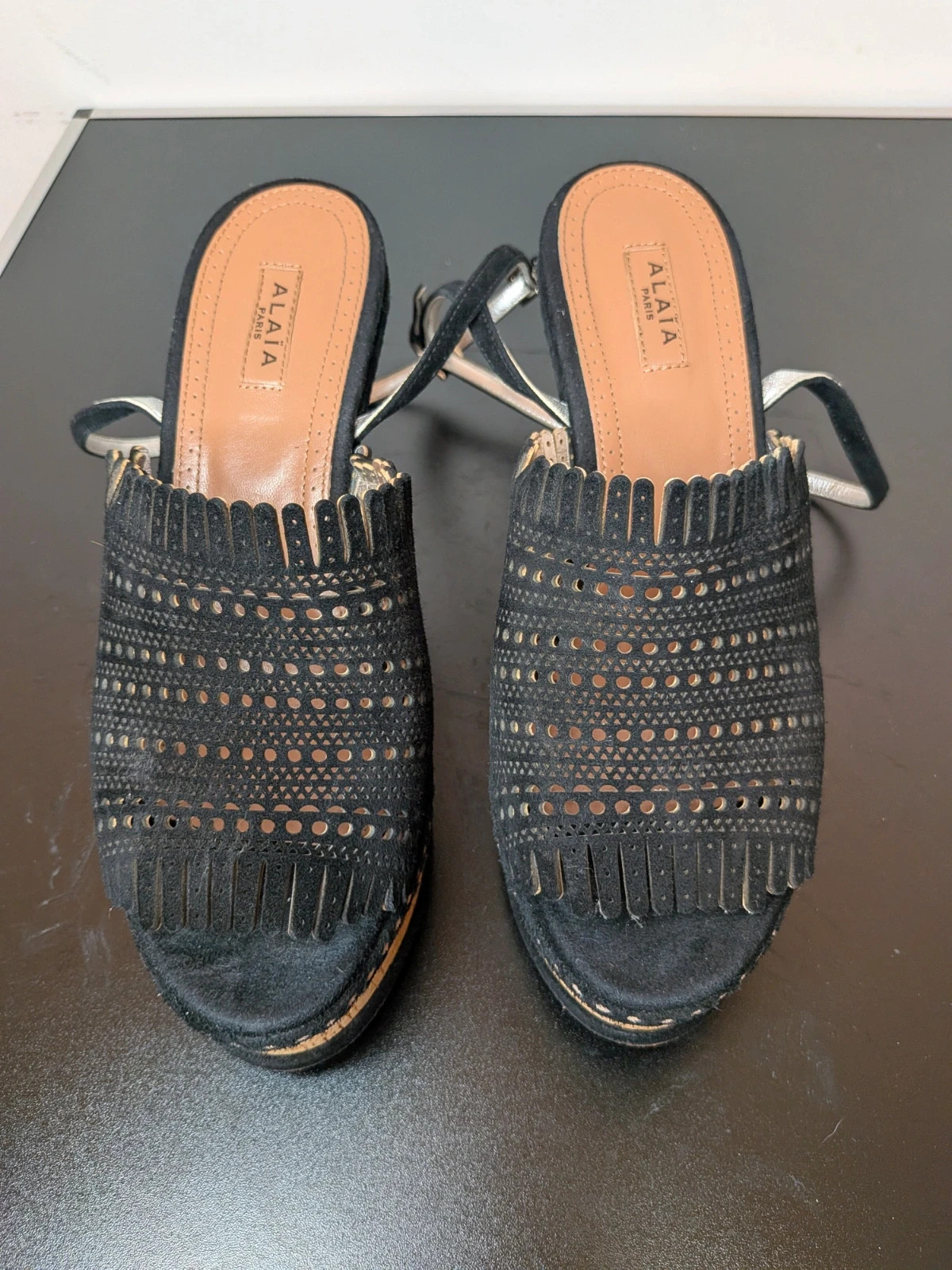 Sandales compensées – Alaïa – taille 36 3