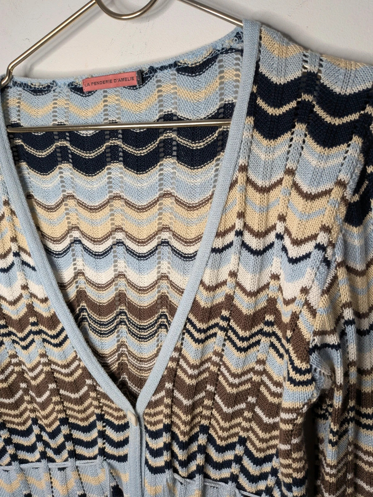 Cardigan ajouré – la penderie d'Amélie – taille L / 40 / 12 2