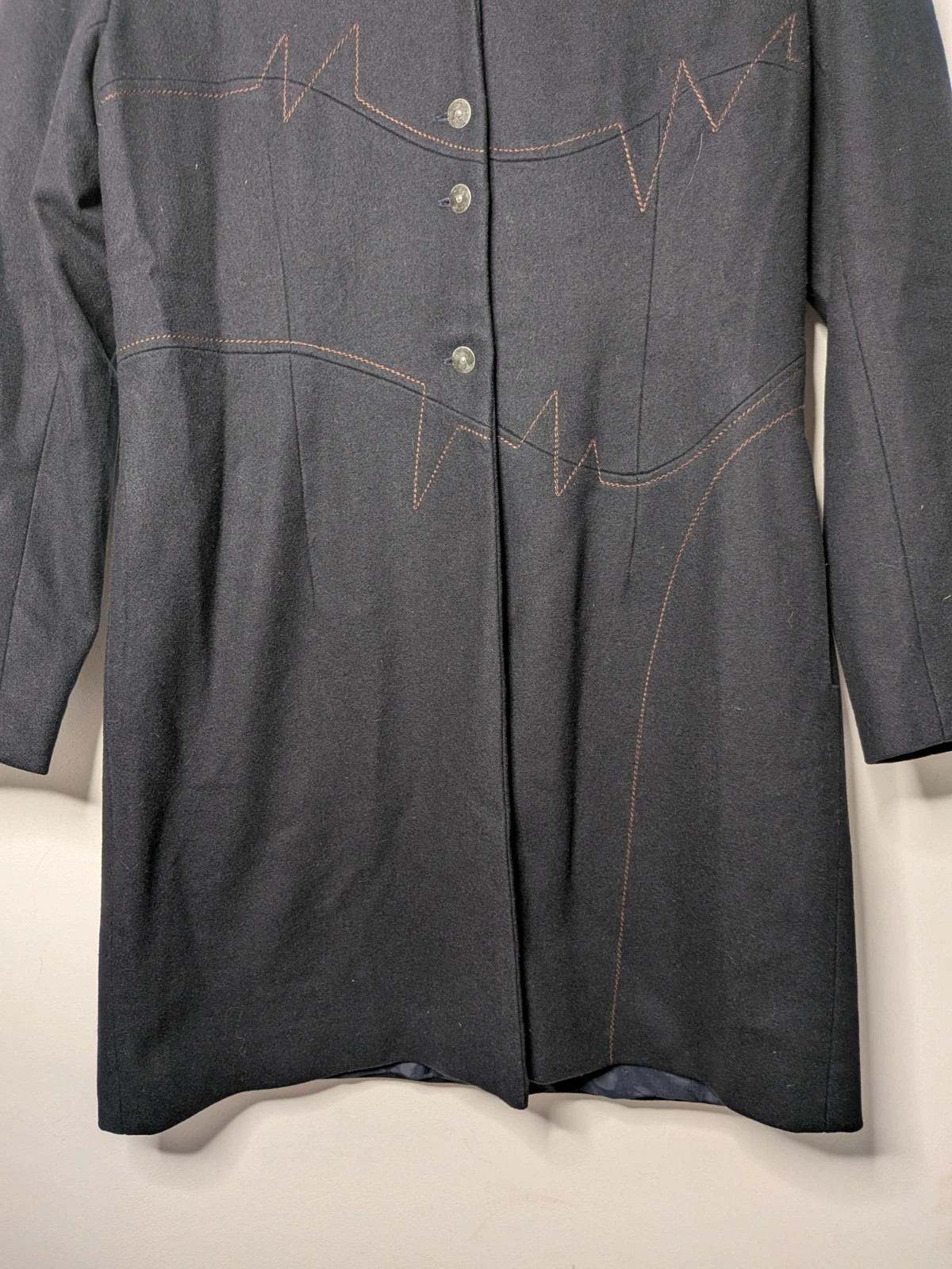 Manteau en Laine – J.J. Garella – taille S / 36 / 8 3