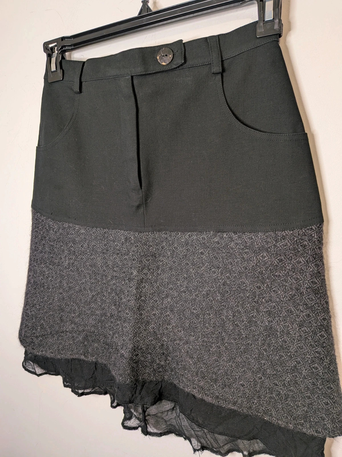 Jupe Bi-matières – Sarah Pacini – taille S / 36 / 8 2