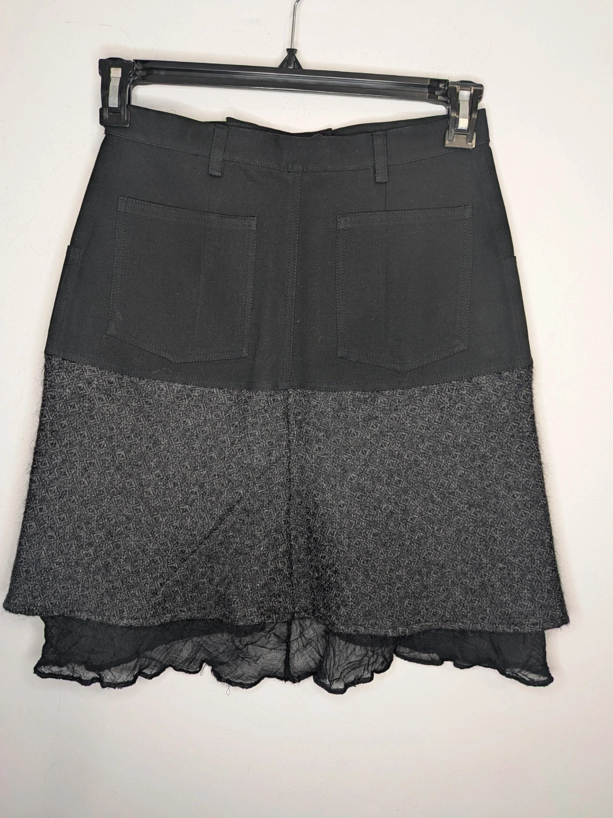 Jupe Bi-matières – Sarah Pacini – taille S / 36 / 8 4