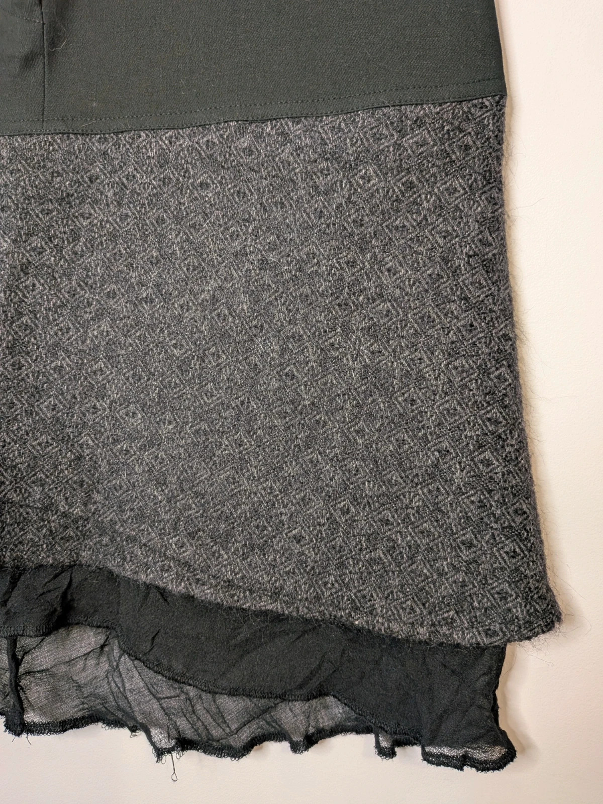 Jupe Bi-matières – Sarah Pacini – taille S / 36 / 8 3
