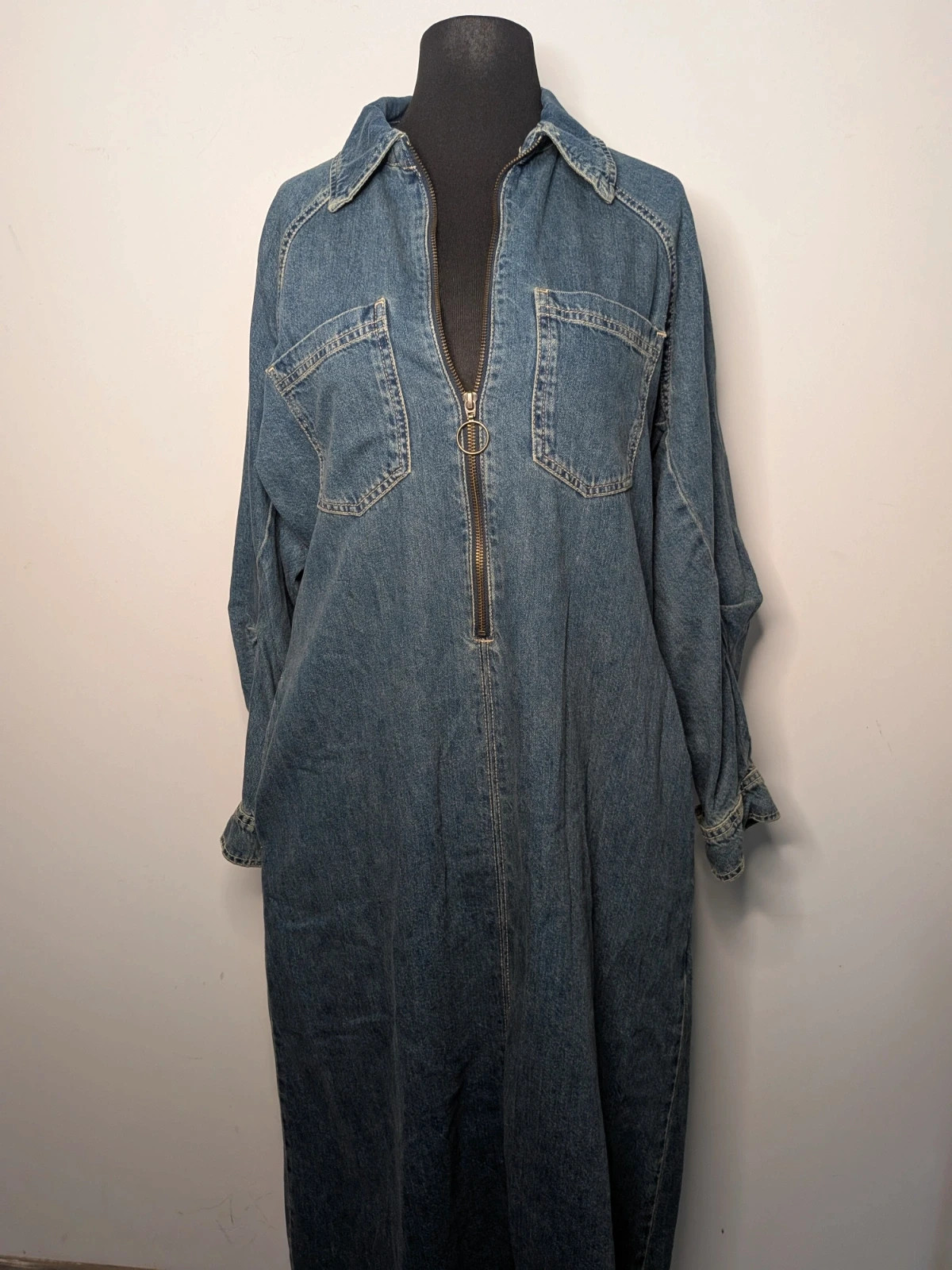 Robe en jeans