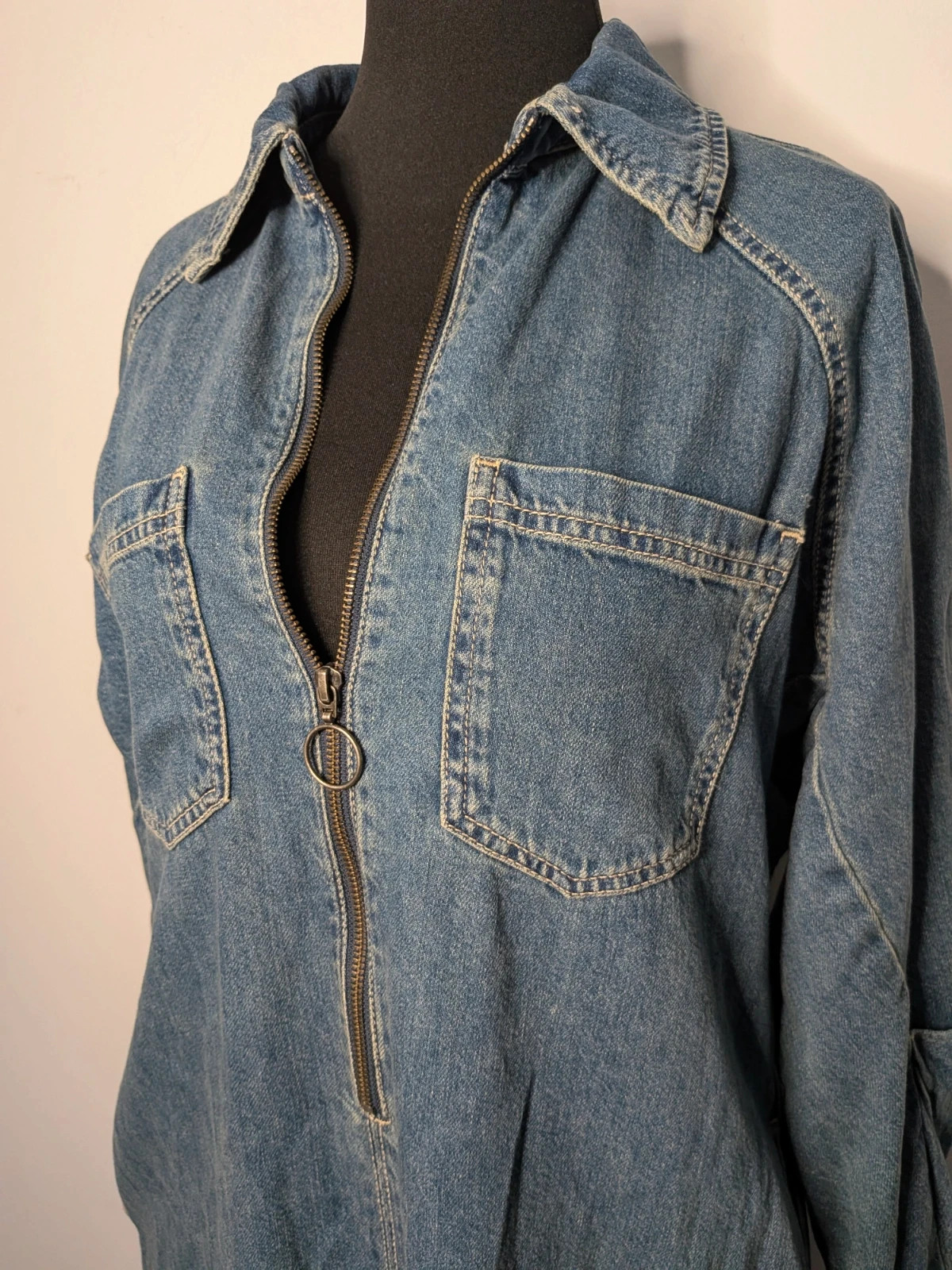 Robe en jeans – Zara – taille L / 40 / 12 3