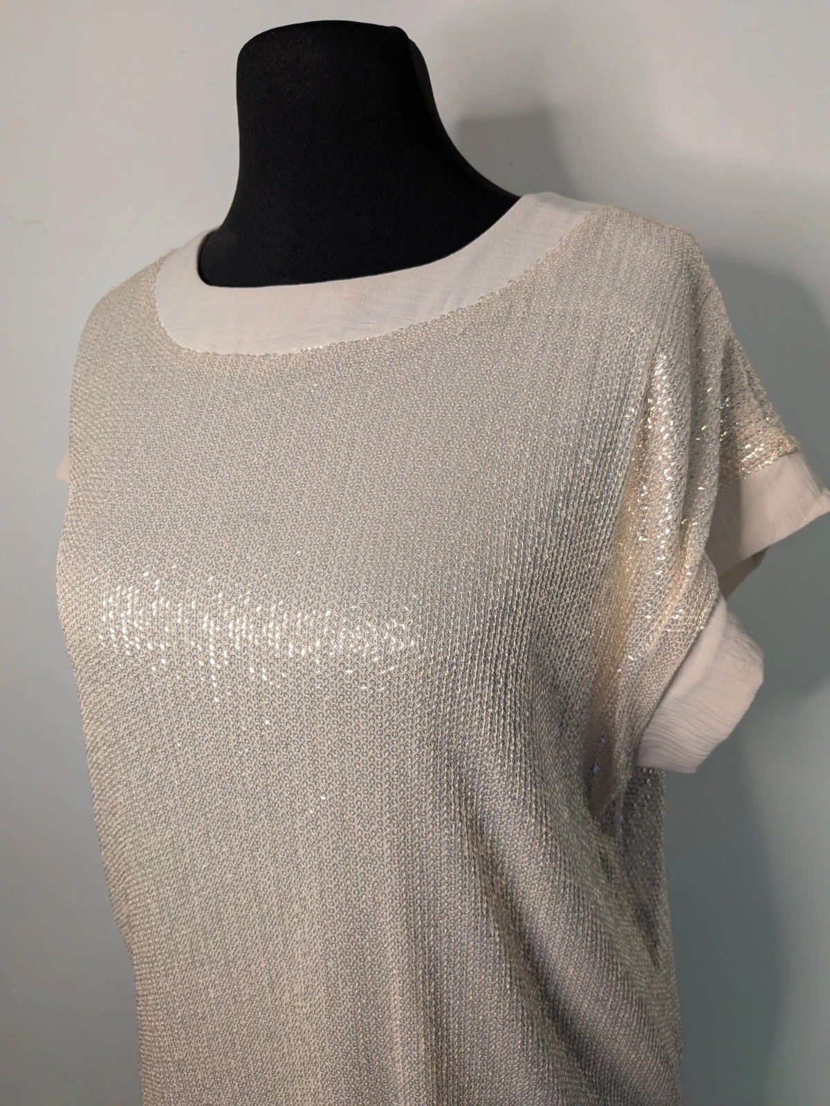 Blouse brillante – La Fee Maraboutee – taille M / 38 / 10 2