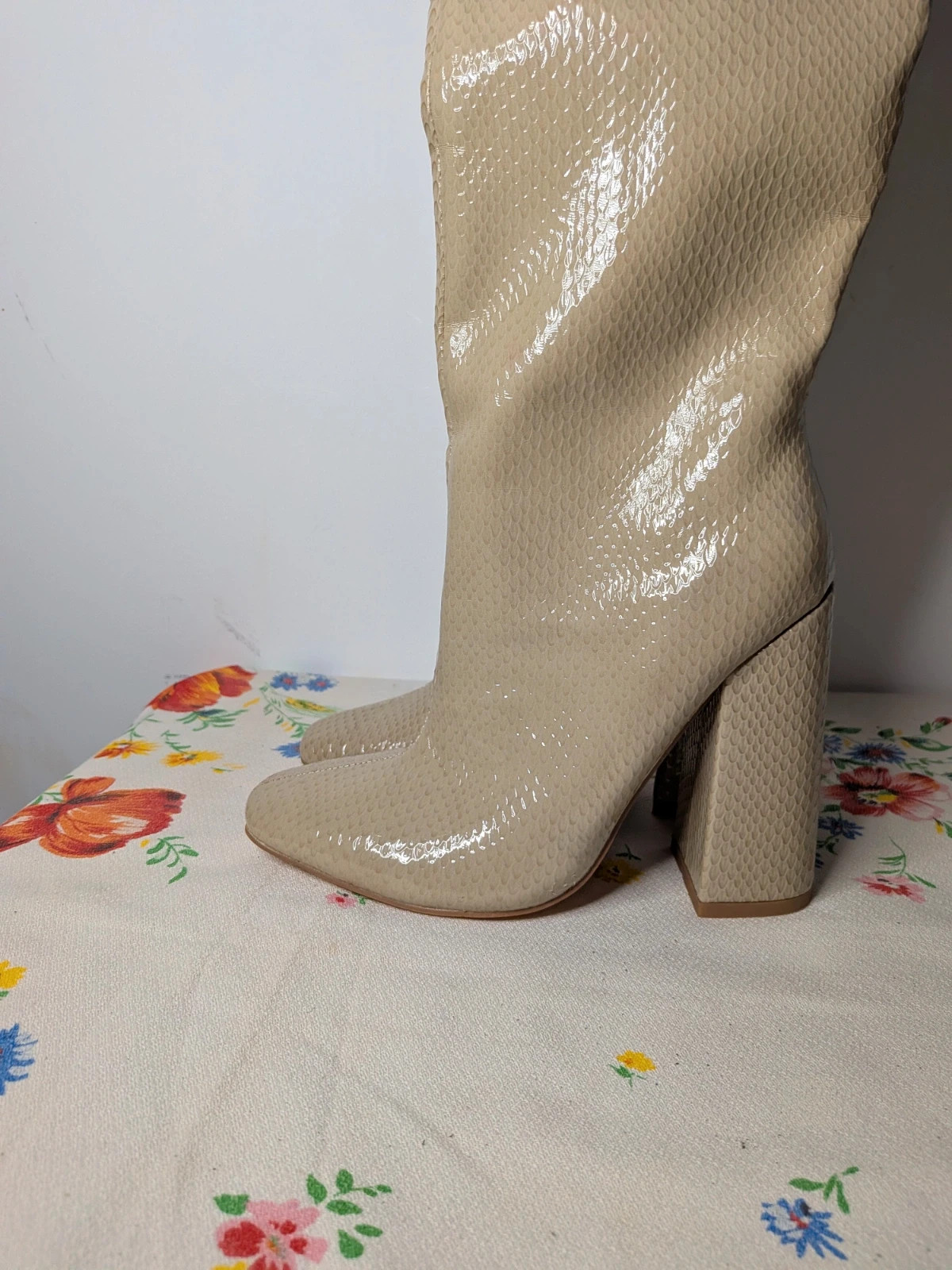 Bottes beige – M – taille 36 2