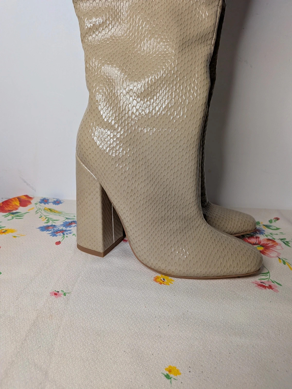 Bottes beige – M – taille 36 4