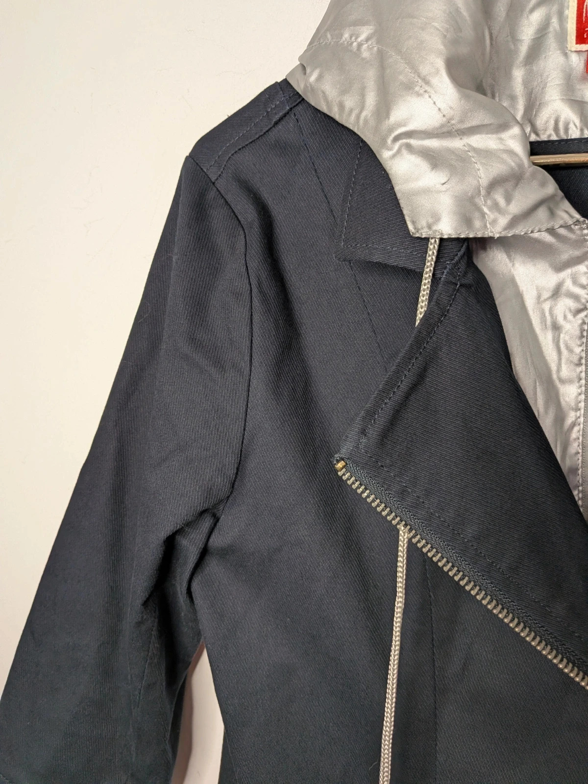 Coupe vent Bi-matières – Capitaine tortue – taille XS / 34 / 6 4