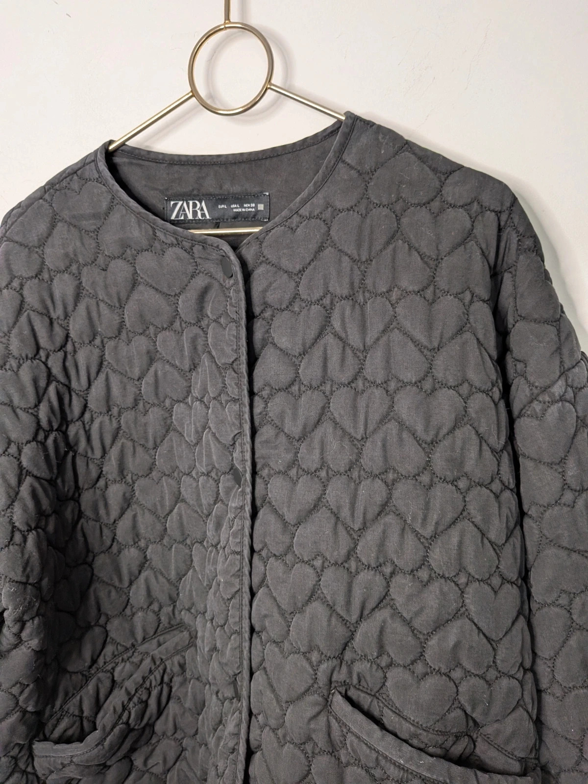 Veste cœur Matelassé – Zara – taille L / 40 / 12 2
