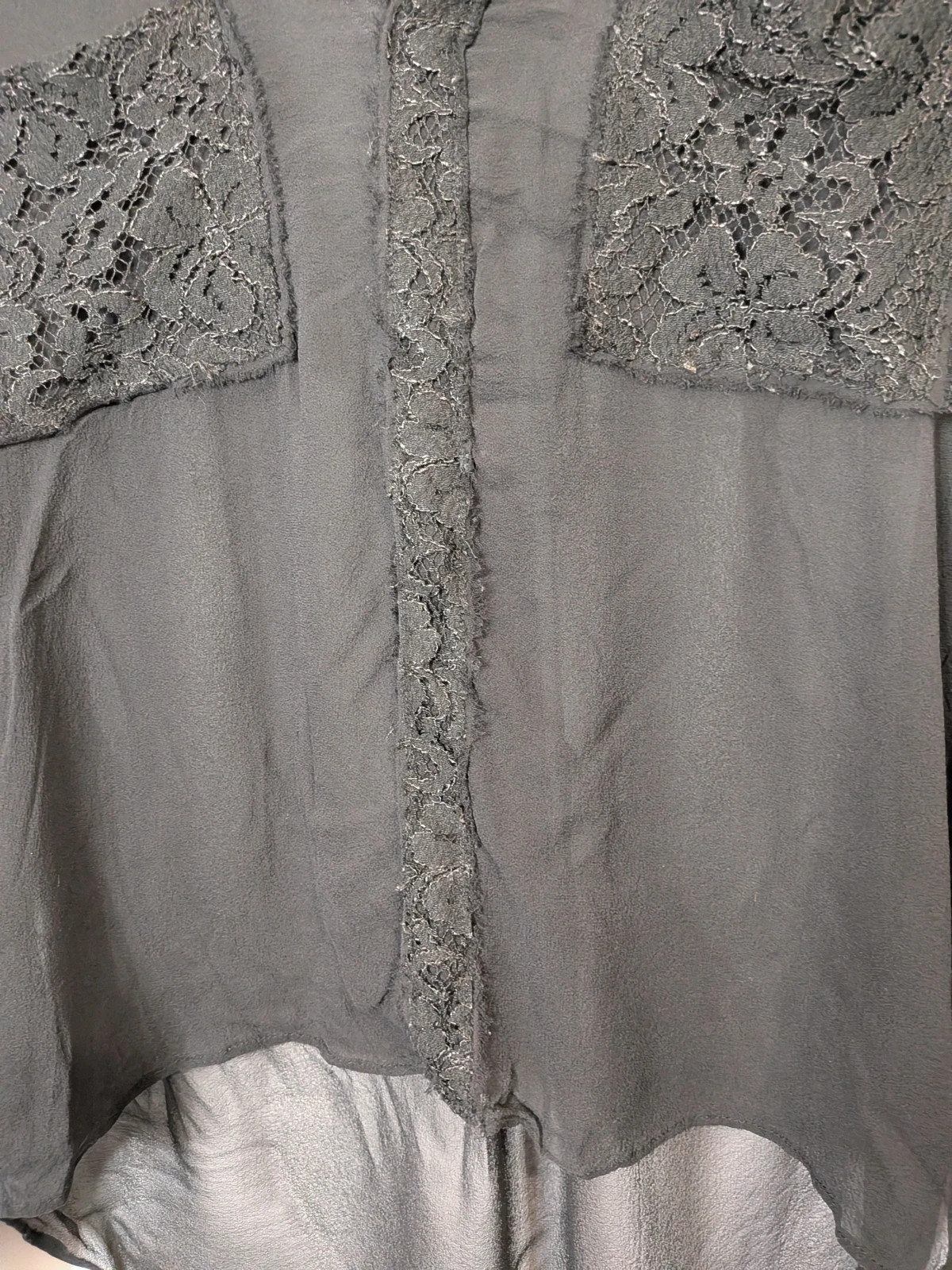 Chemise dentelles – BCBG – taille S / 36 / 8 4