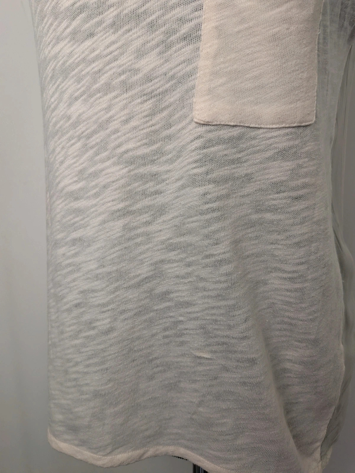 Débardeur Bi-matières, transparent – American Vintage – taille S / 36 / 8 3