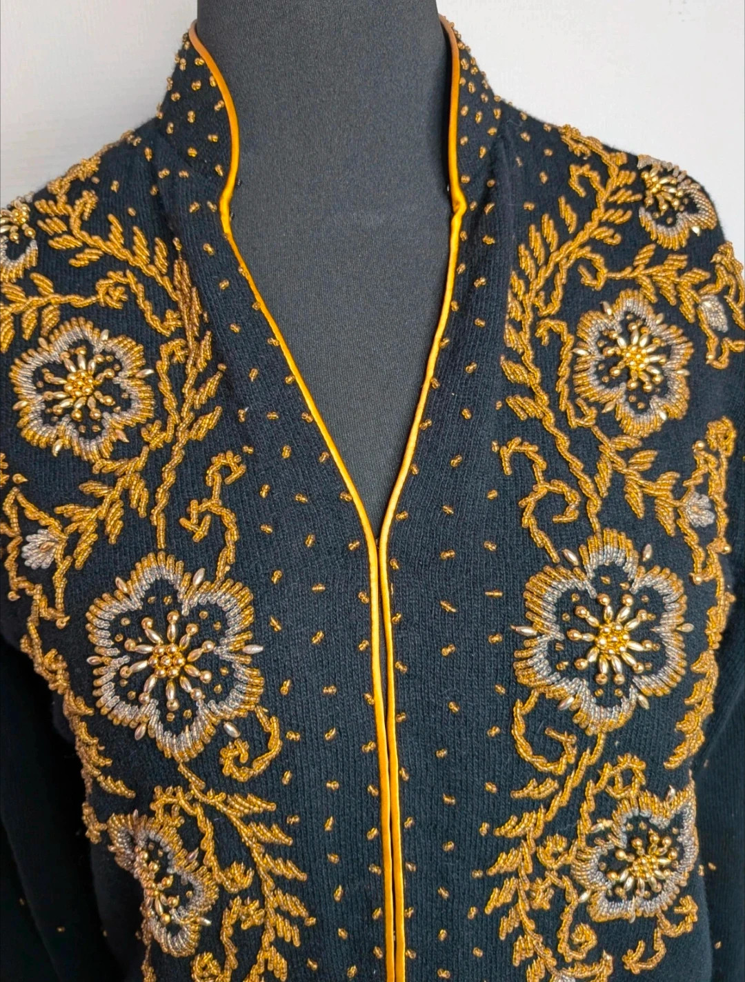 Cardigan Vintage – gérard saint albin – taille L / 40 / 12 5