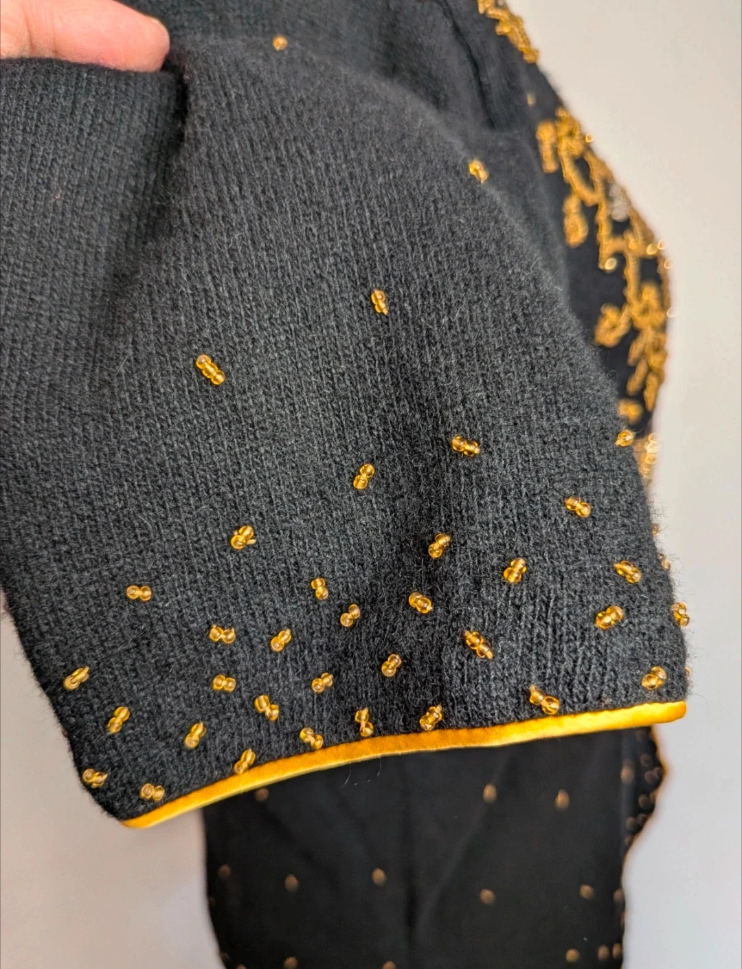 Cardigan Vintage – gérard saint albin – taille L / 40 / 12 3