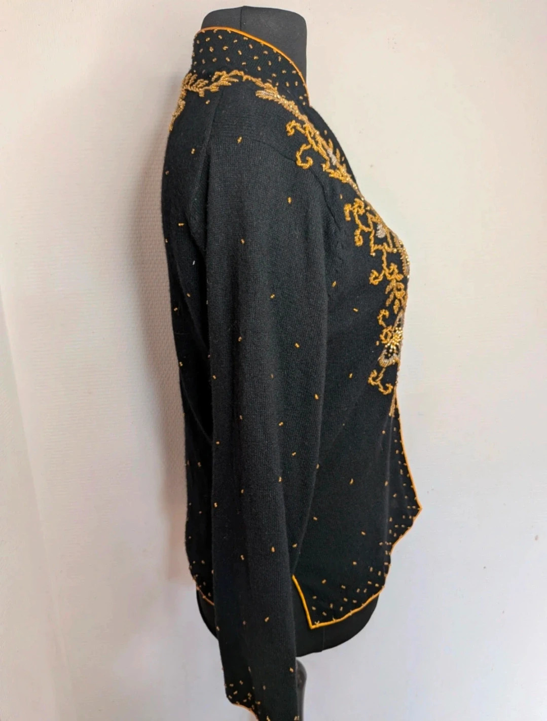 Cardigan Vintage – gérard saint albin – taille L / 40 / 12 4