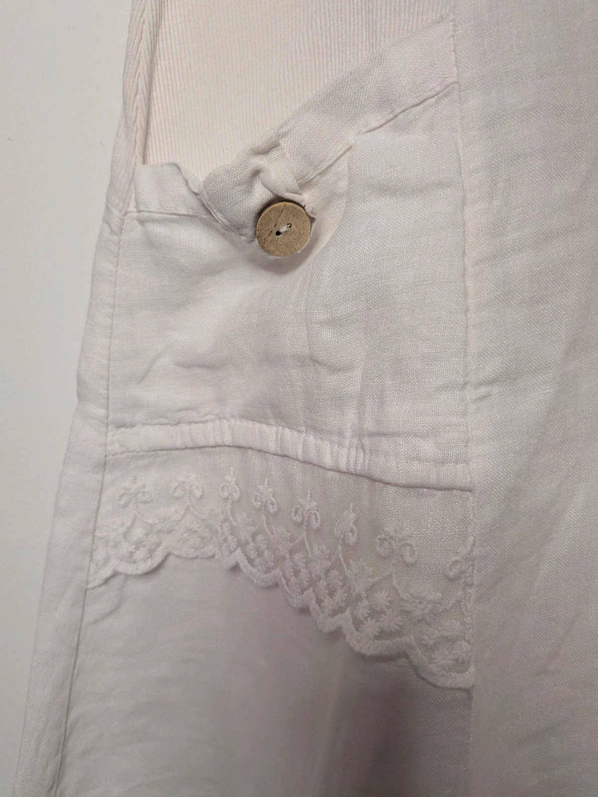 Robe en lin – inconnue – taille L / 40 / 12 4