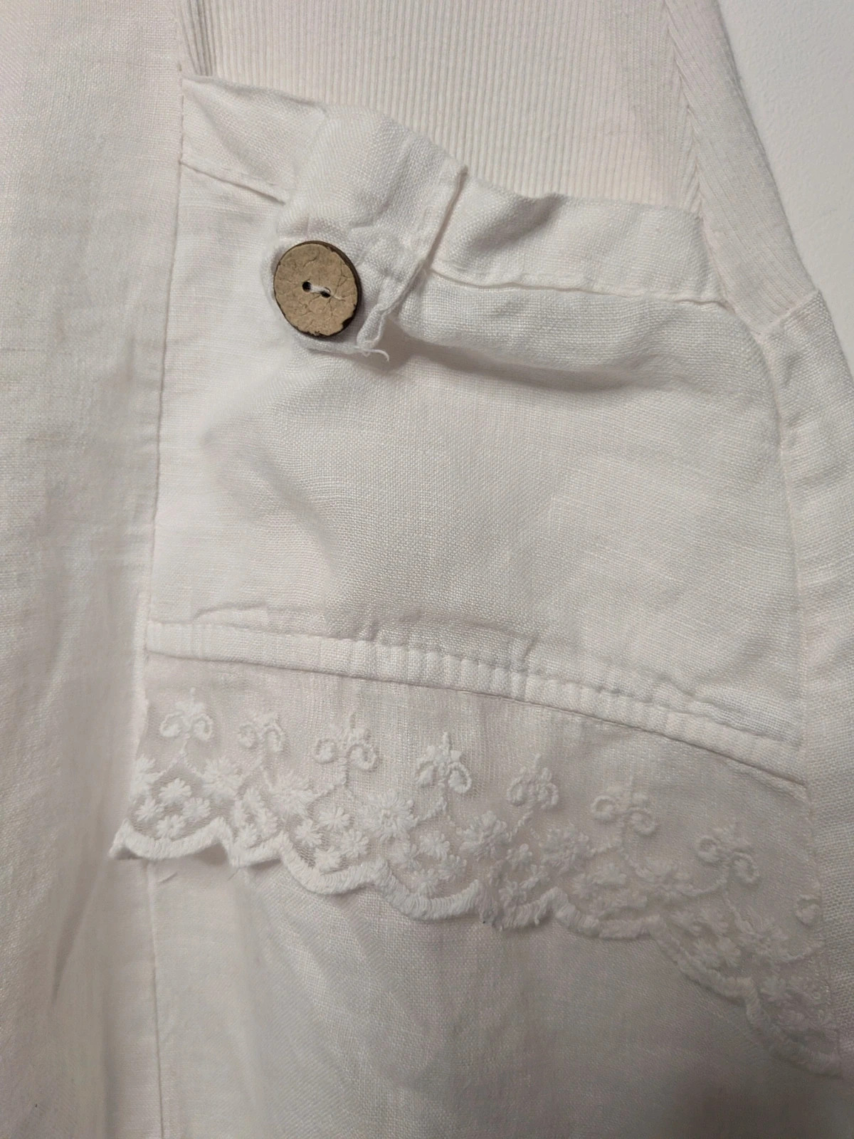 Robe en lin – inconnue – taille L / 40 / 12 3