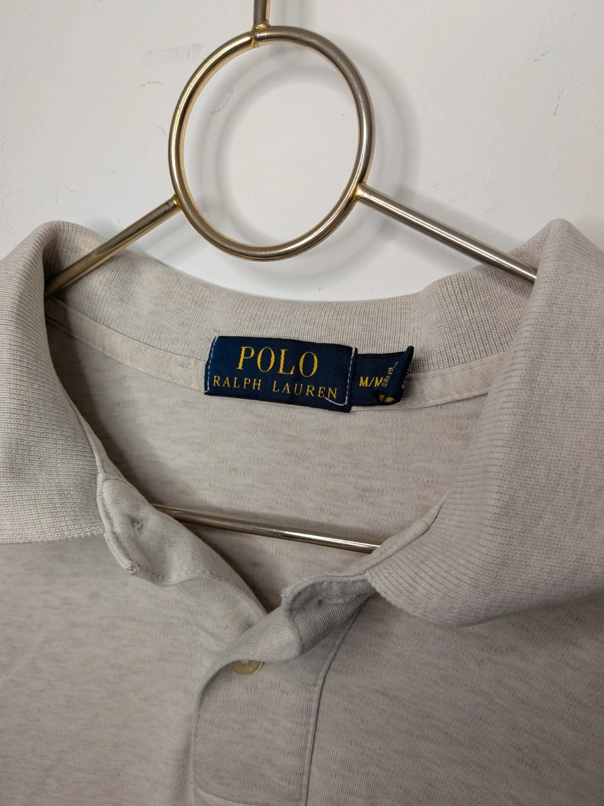 Polo gris – Ralph Lauren – taille M 2