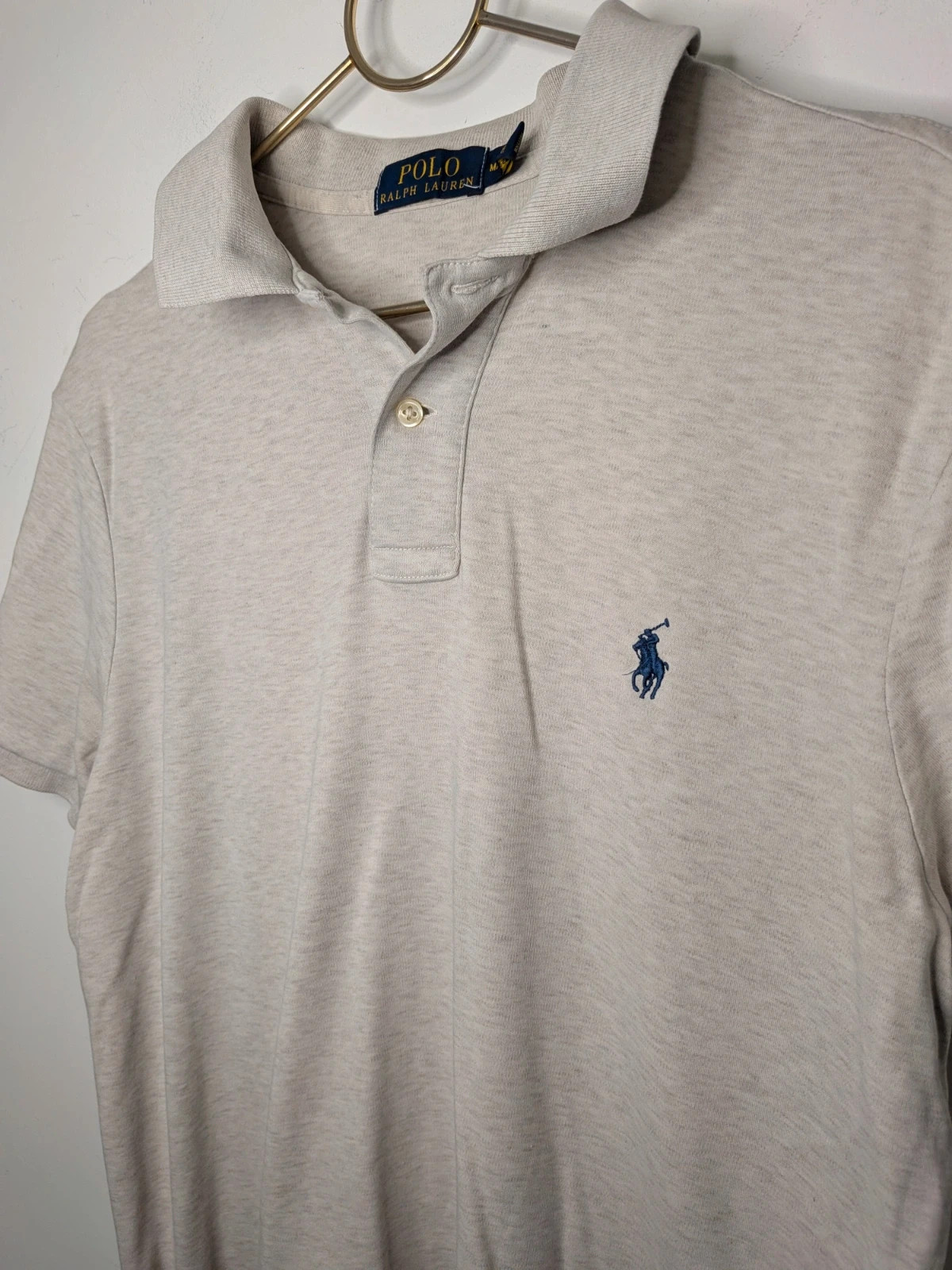 Polo gris – Ralph Lauren – taille M 4