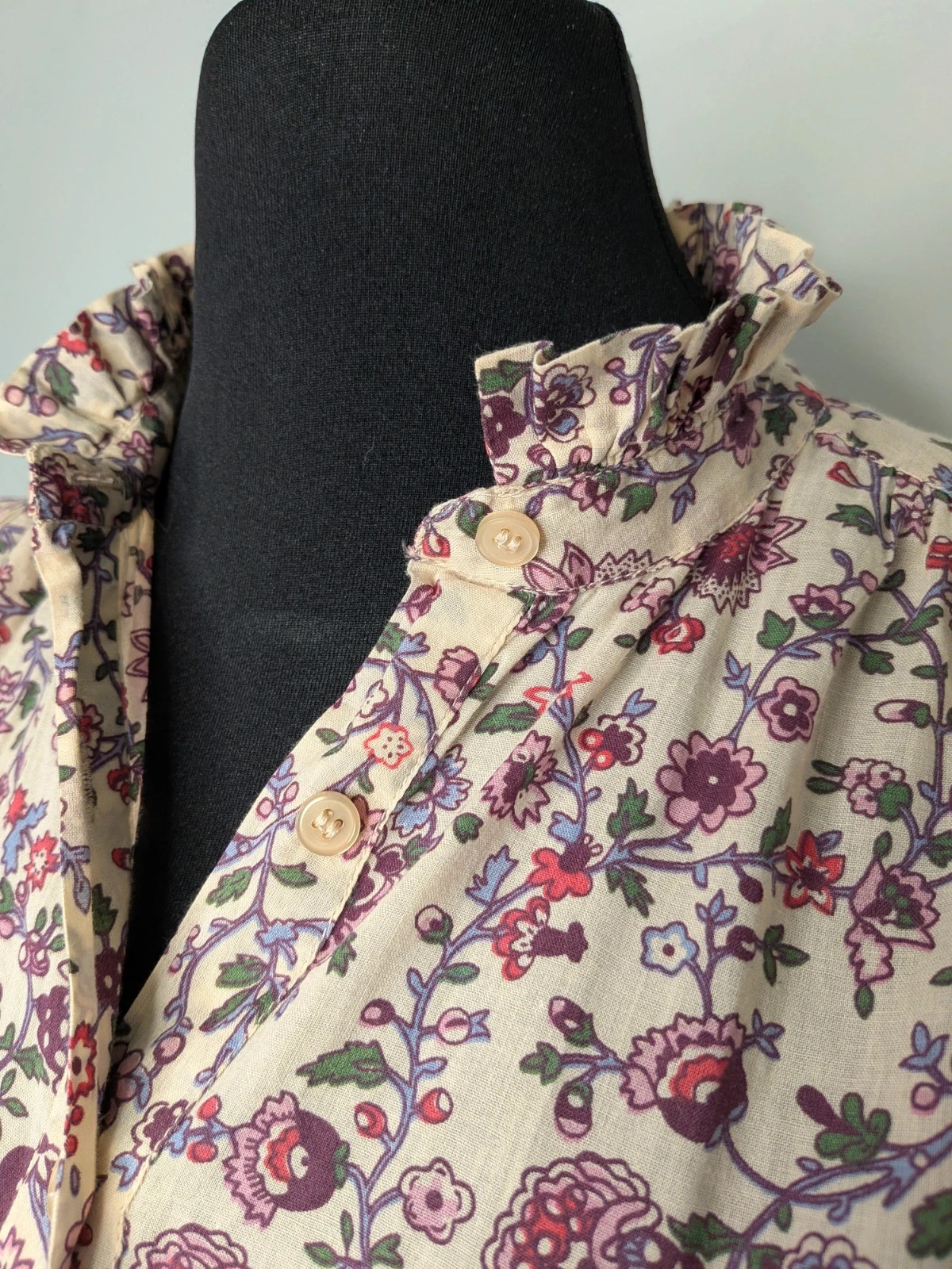 Chemisier en coton – Petite Mendigote – taille S / 36 / 8 5
