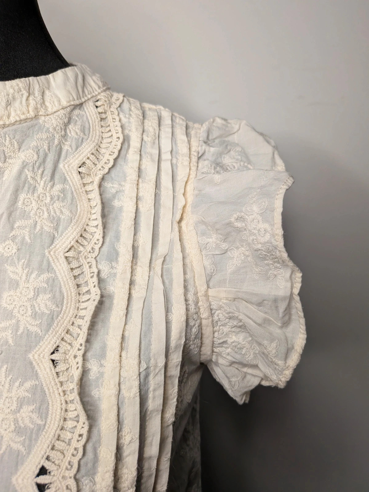 Blouse en coton – In April 1986 – taille M / 38 / 10 5