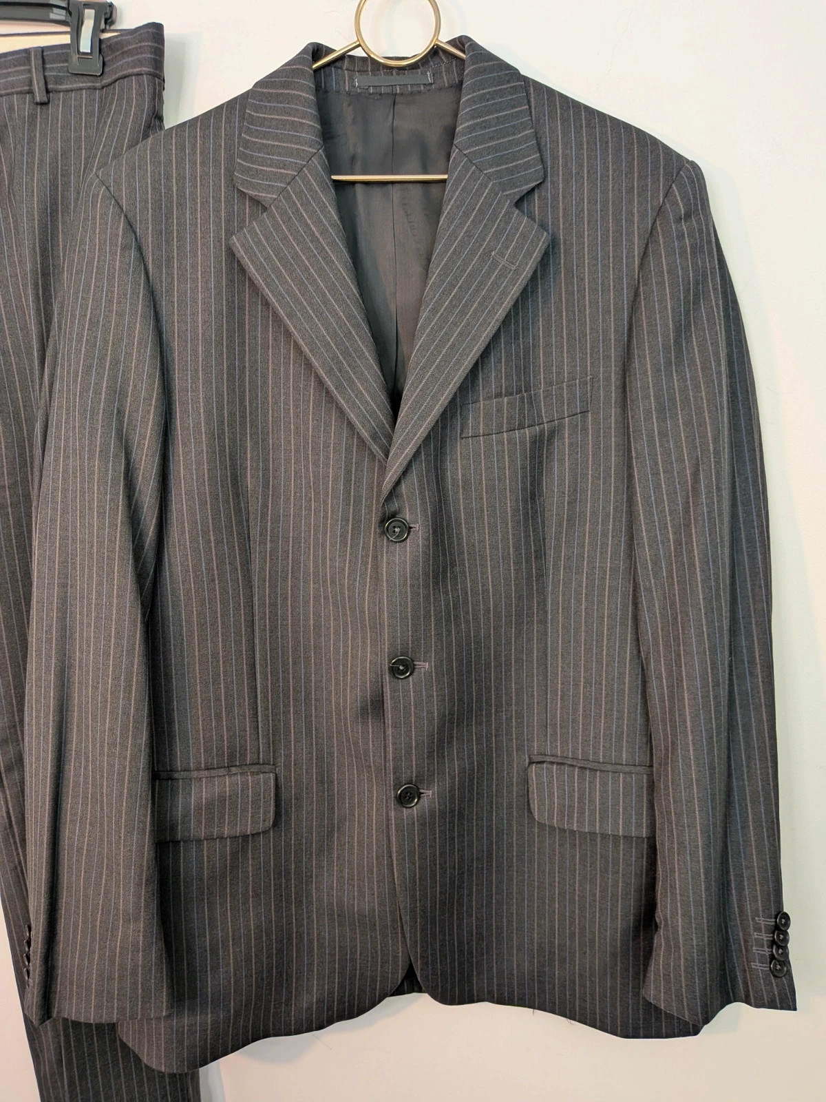 Costume à rayures – Mario Cerutti – taille 52 2