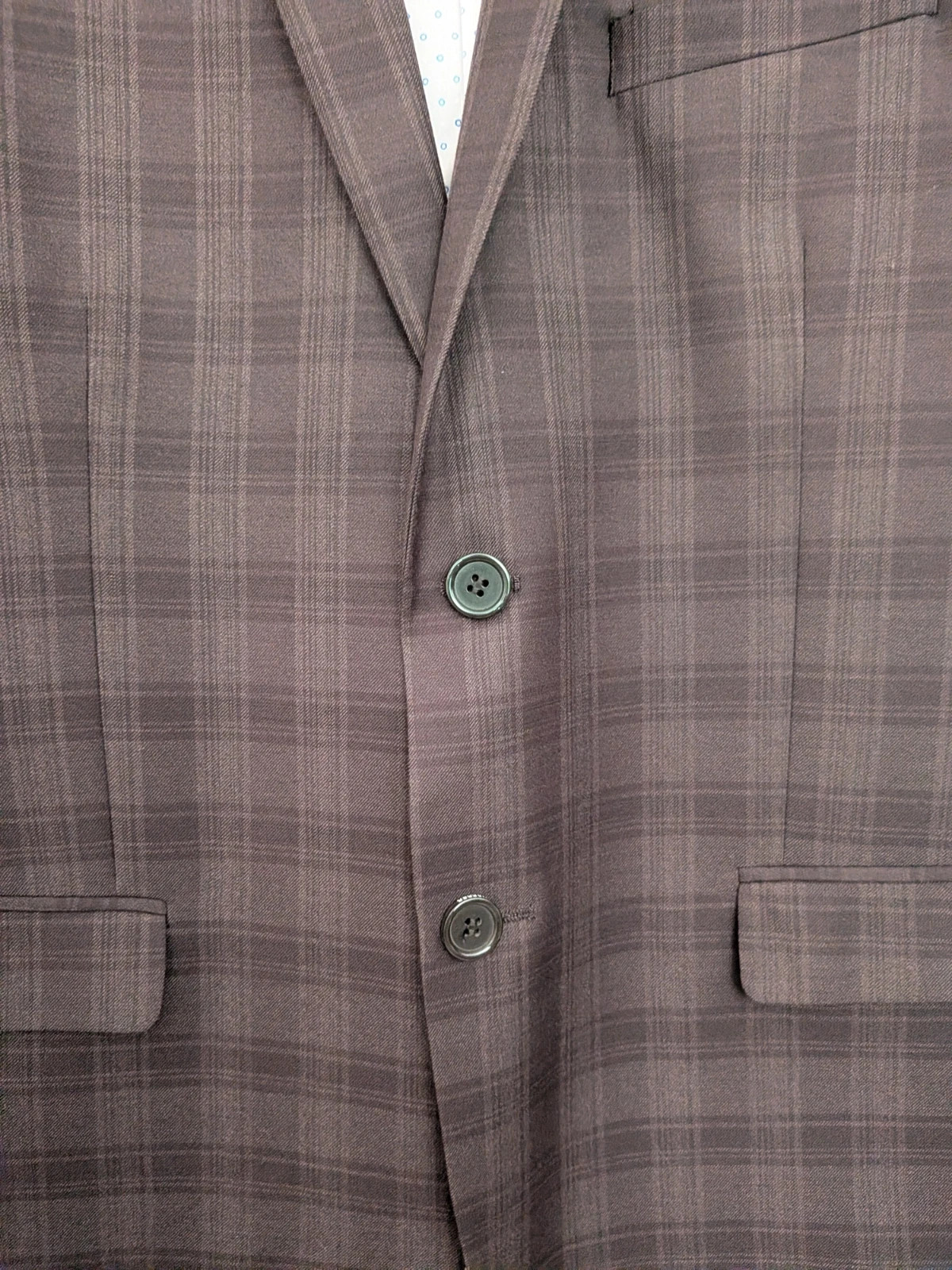 Costume à carreaux – Jean-Louis Scherrer – taille 54 4