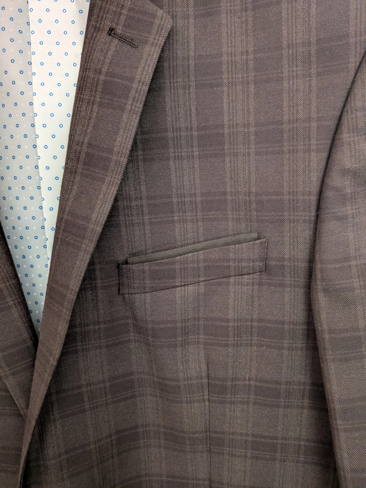 Costume à carreaux – Jean-Louis Scherrer – taille 54 3
