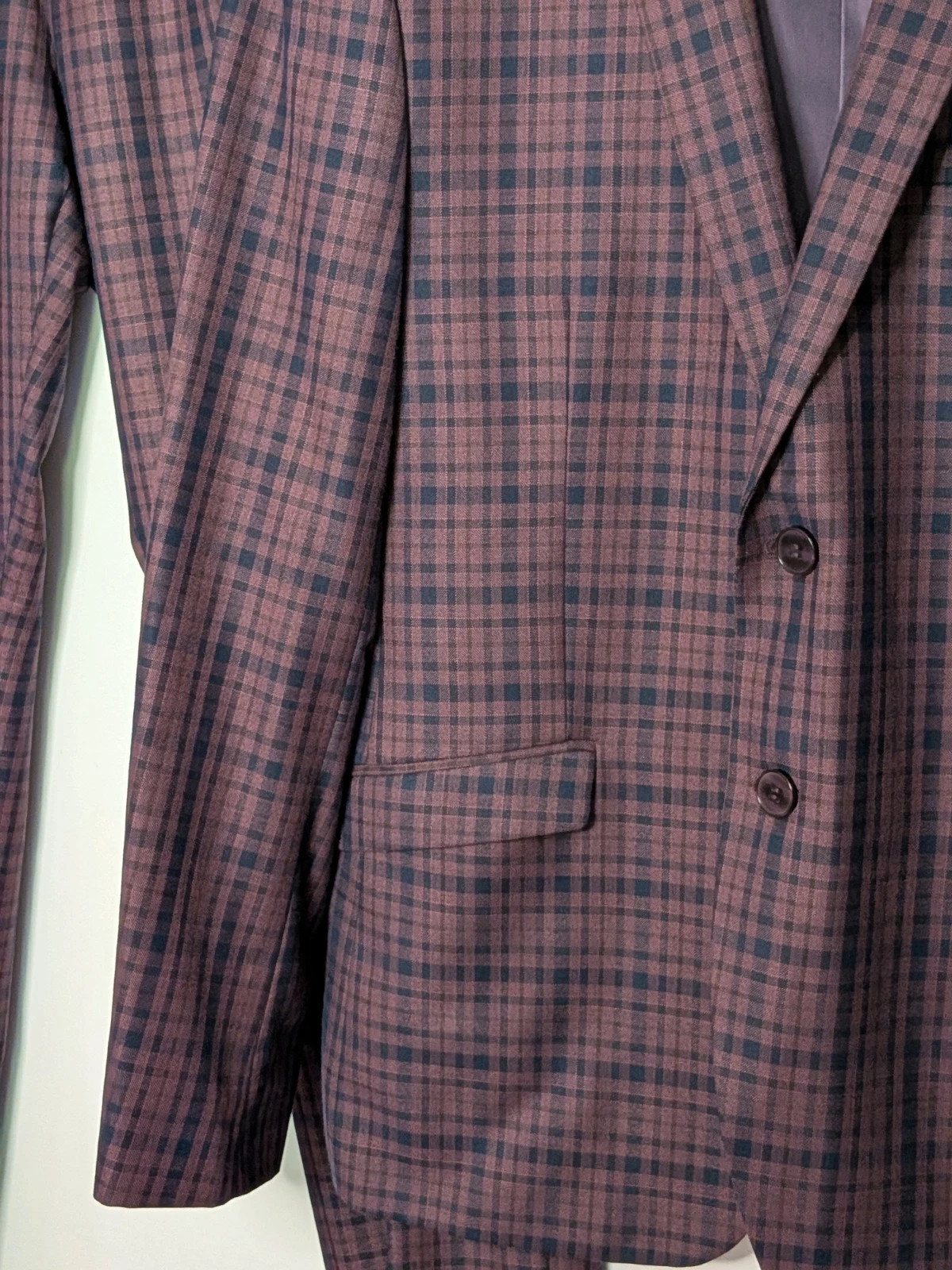 Costume carreaux – Alain Manoukian – taille 52 4