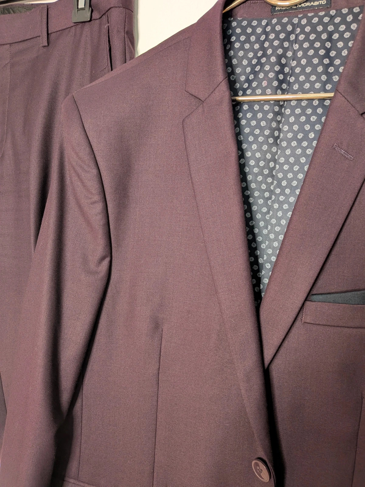 Costume violet – Pascal Morabito – taille 52 4