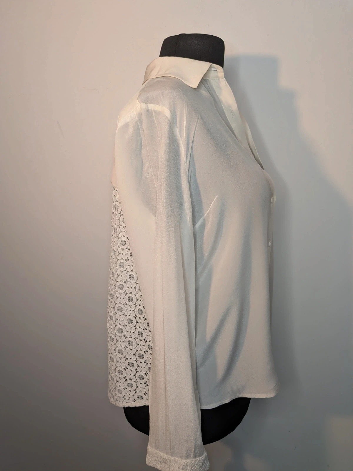 Chemise Bi-matières – Belair – taille S / 36 / 8 5