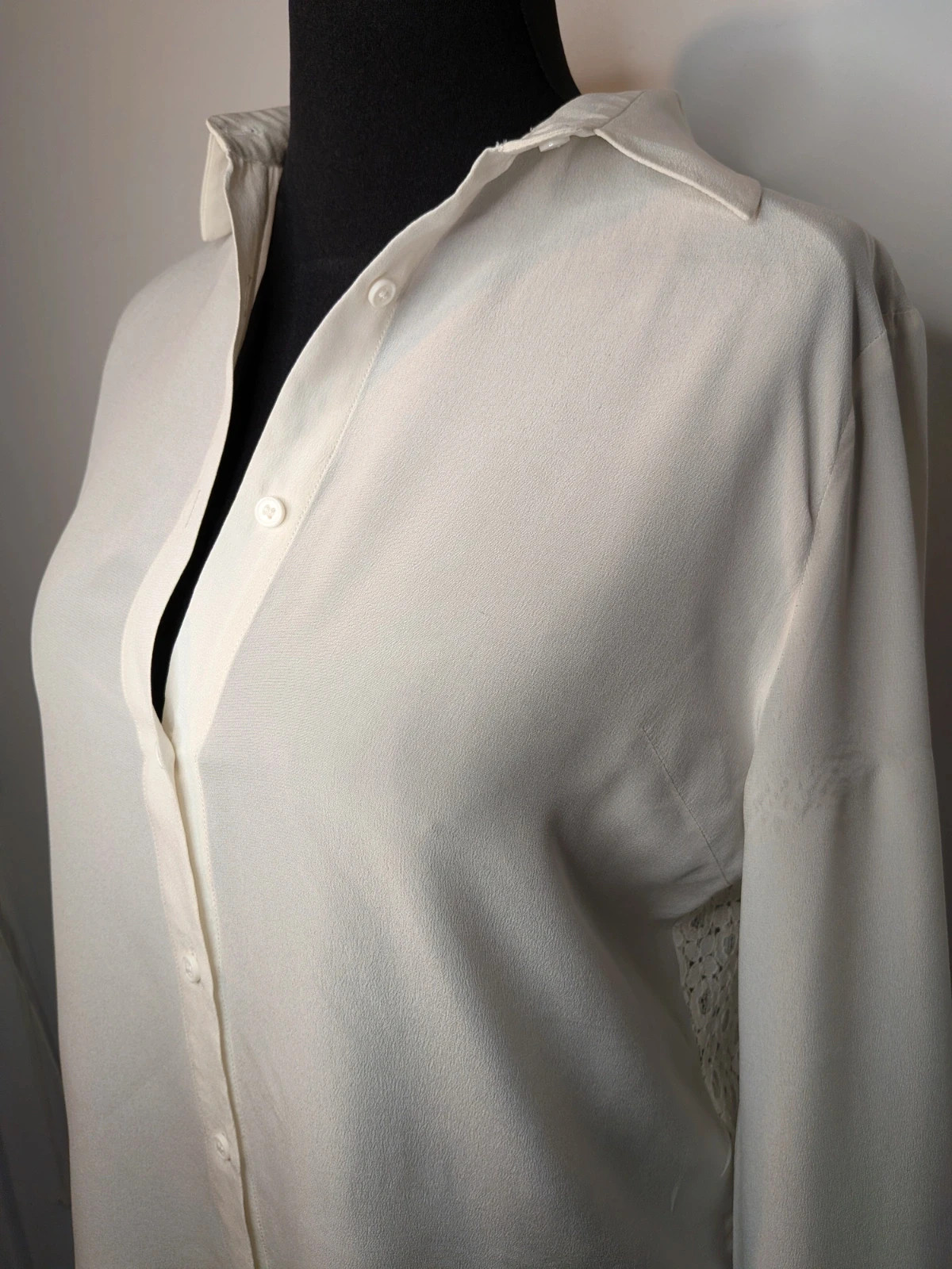 Chemise Bi-matières – Belair – taille S / 36 / 8 2