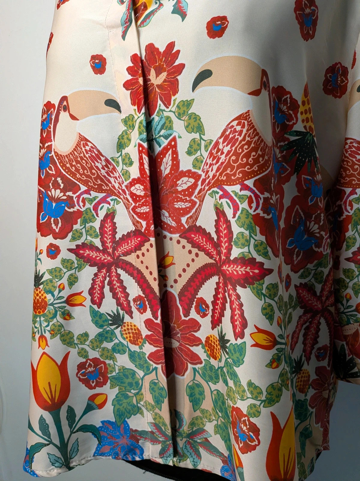 Blouse multicolore – genese – taille L / 40 / 12 3