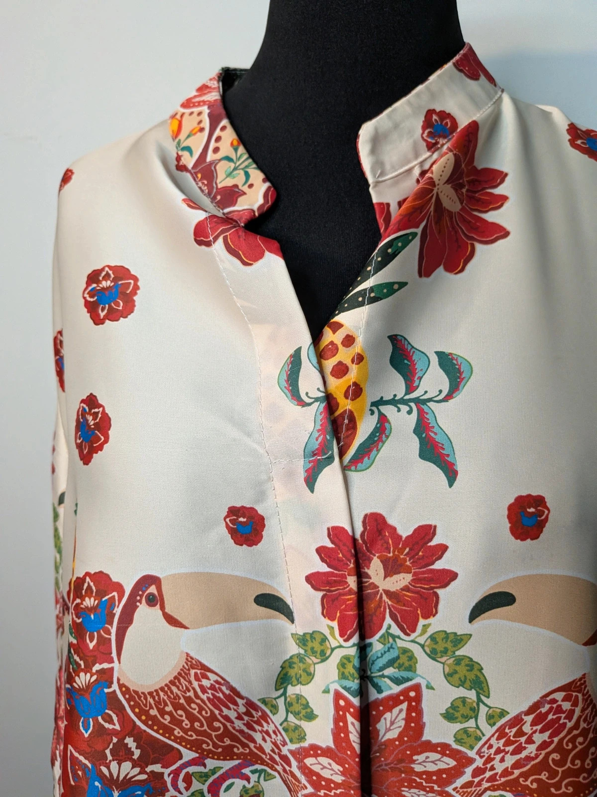 Blouse multicolore – genese – taille L / 40 / 12 2