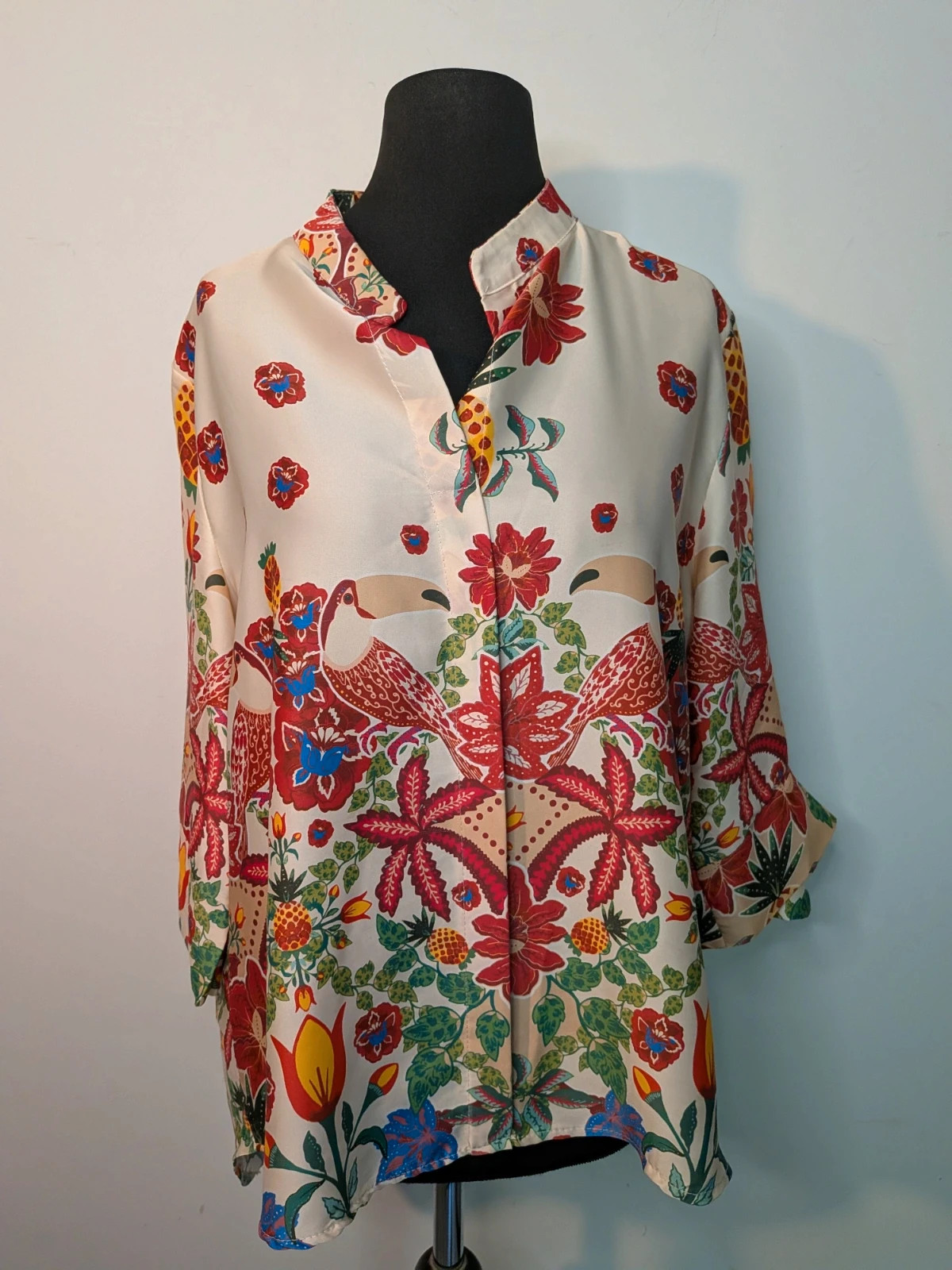 Blouse multicolore