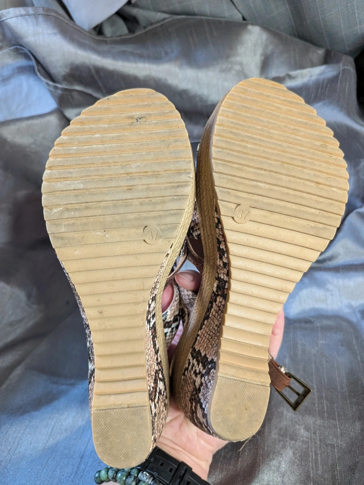 Sandales compensées – CHATTAWAK – taille 37 5