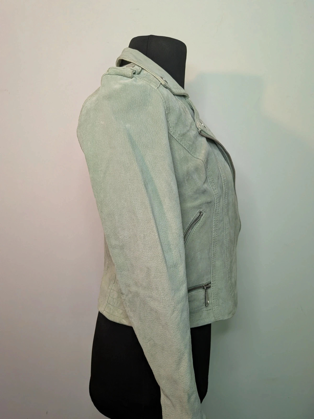 Perfecto vert menthe – Vero Moda – taille S / 36 / 8 5
