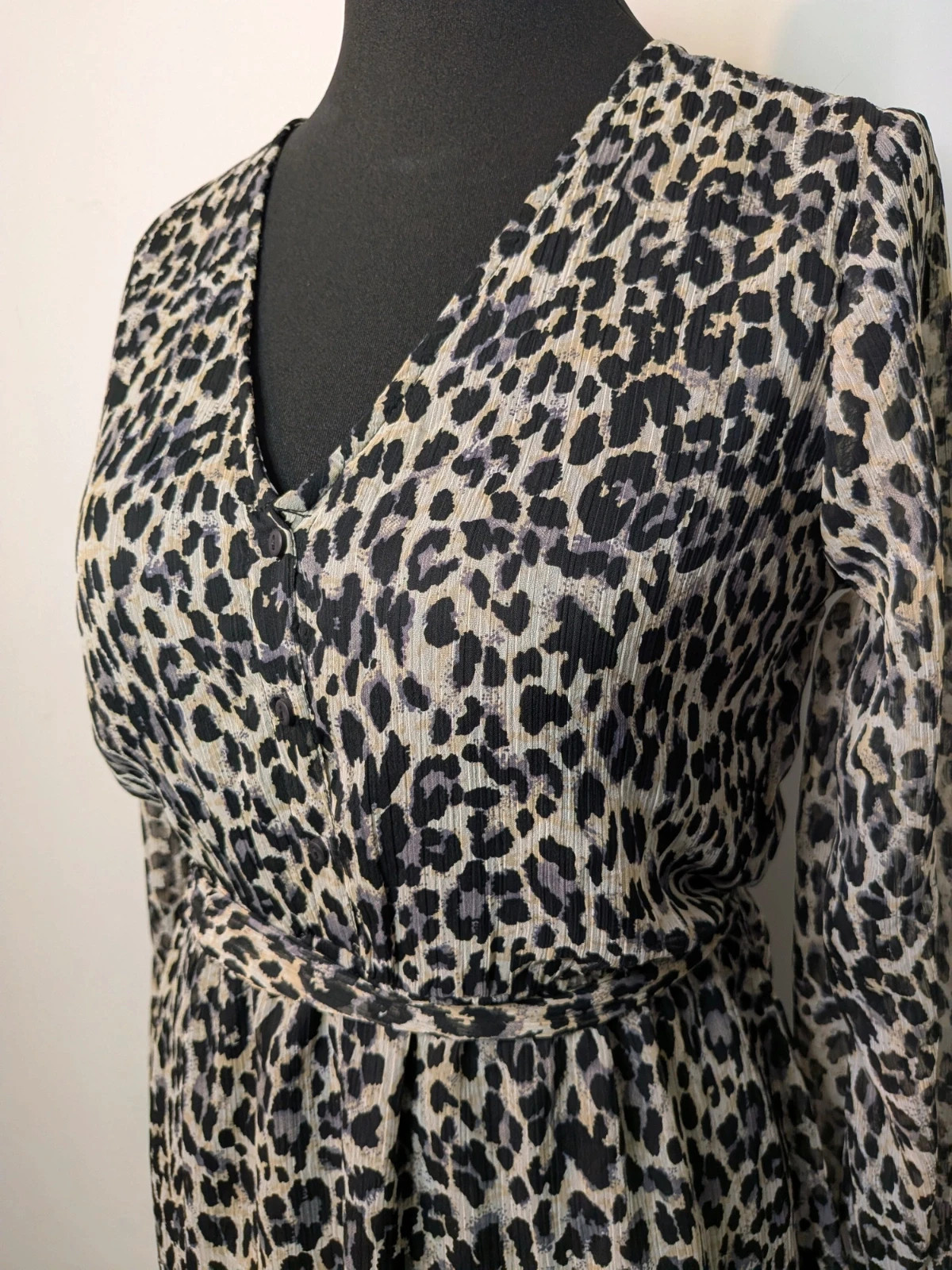 Robe léopard – ONLY – taille XS / 34 / 6 3