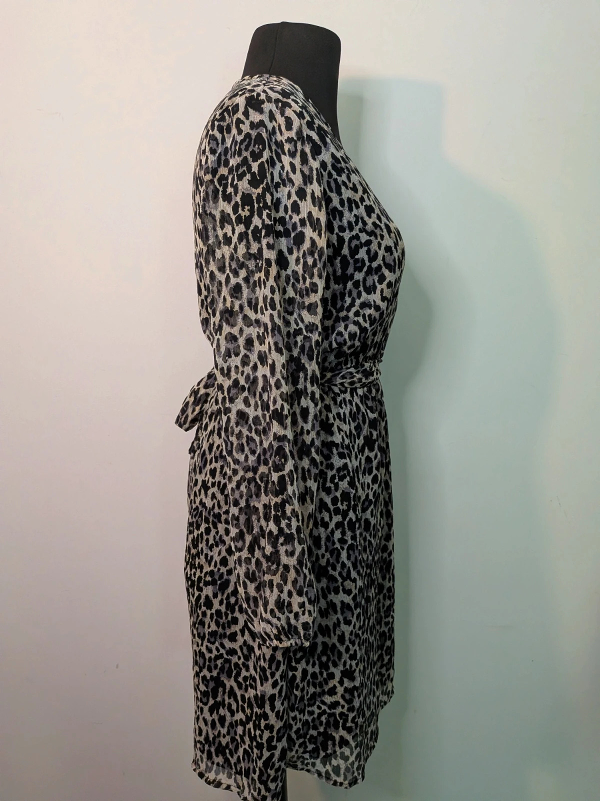 Robe léopard – ONLY – taille XS / 34 / 6 5