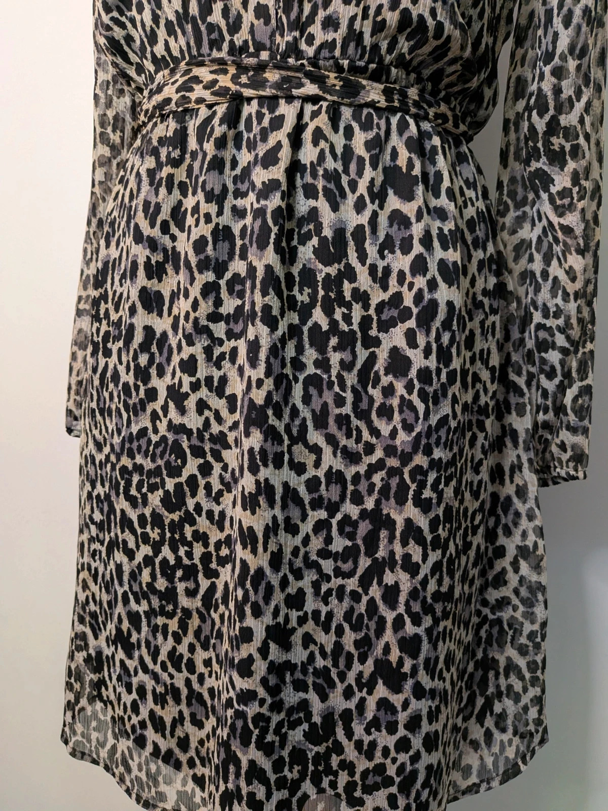 Robe léopard – ONLY – taille XS / 34 / 6 4