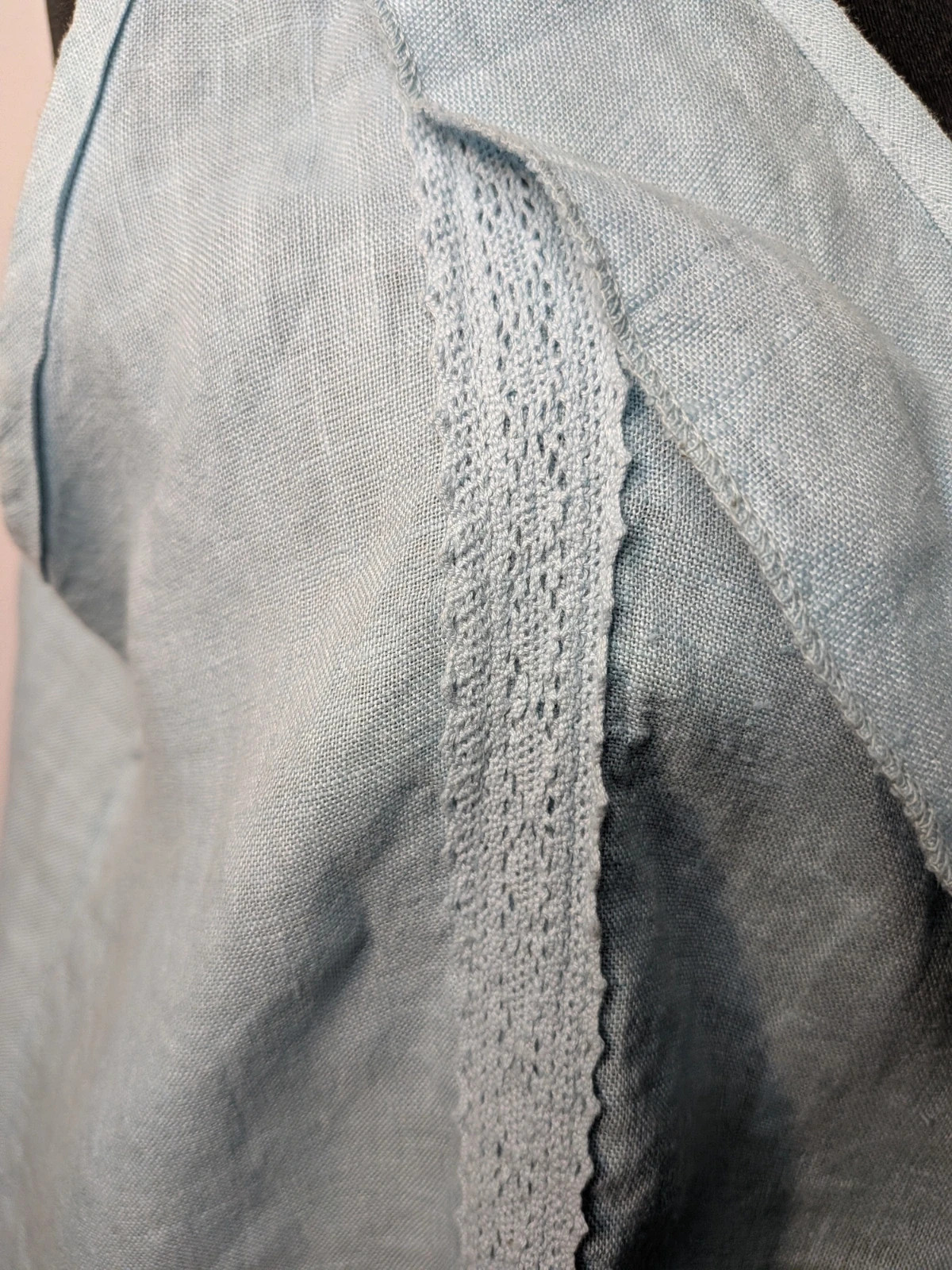 Débardeur à jabot – Made in Italie – taille XXL / 44 / 16 5