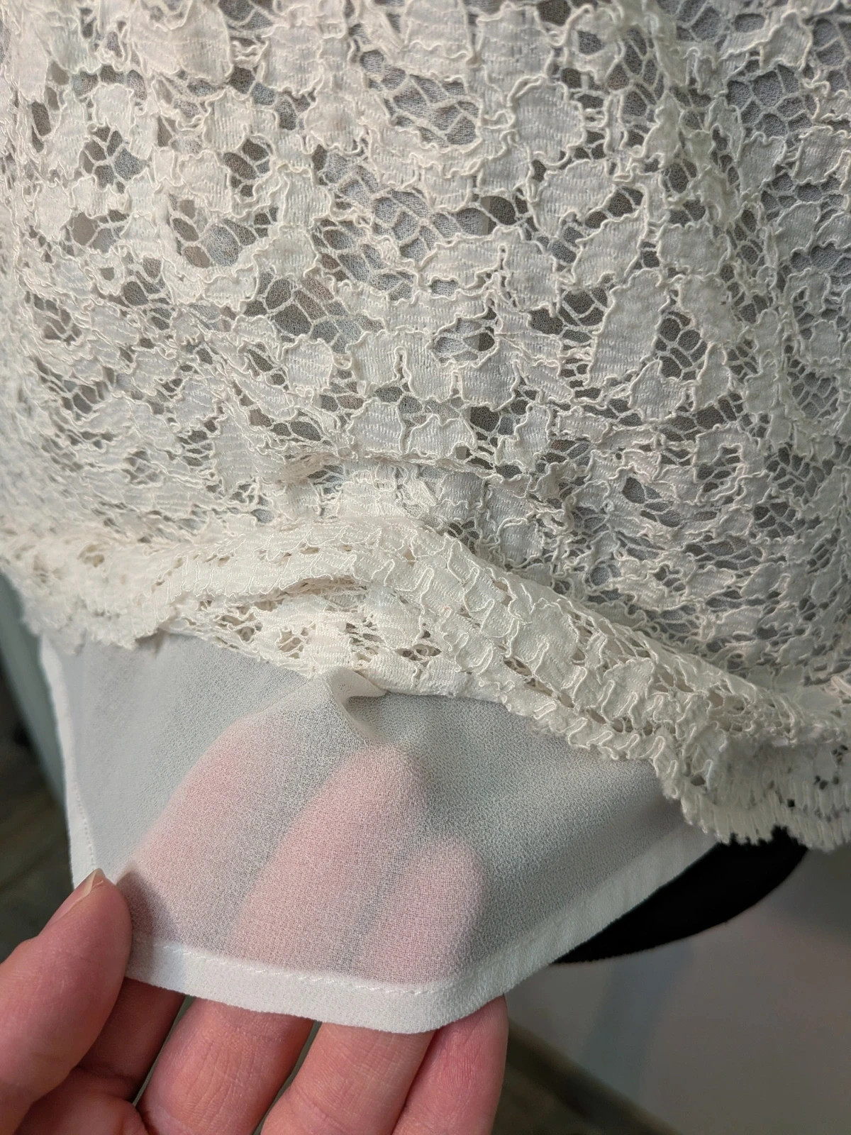 Débardeur dentelle – The Kooples – taille S / 36 / 8 4